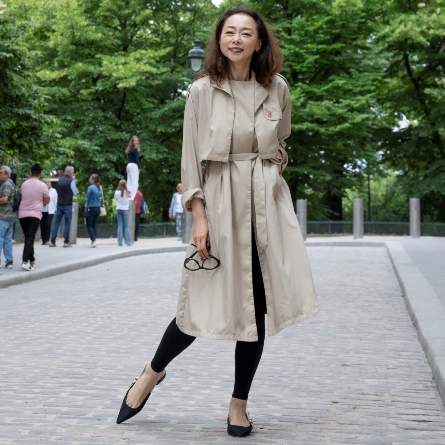 ボンボン・エ・ショコラ ３ウェイトレンチコート