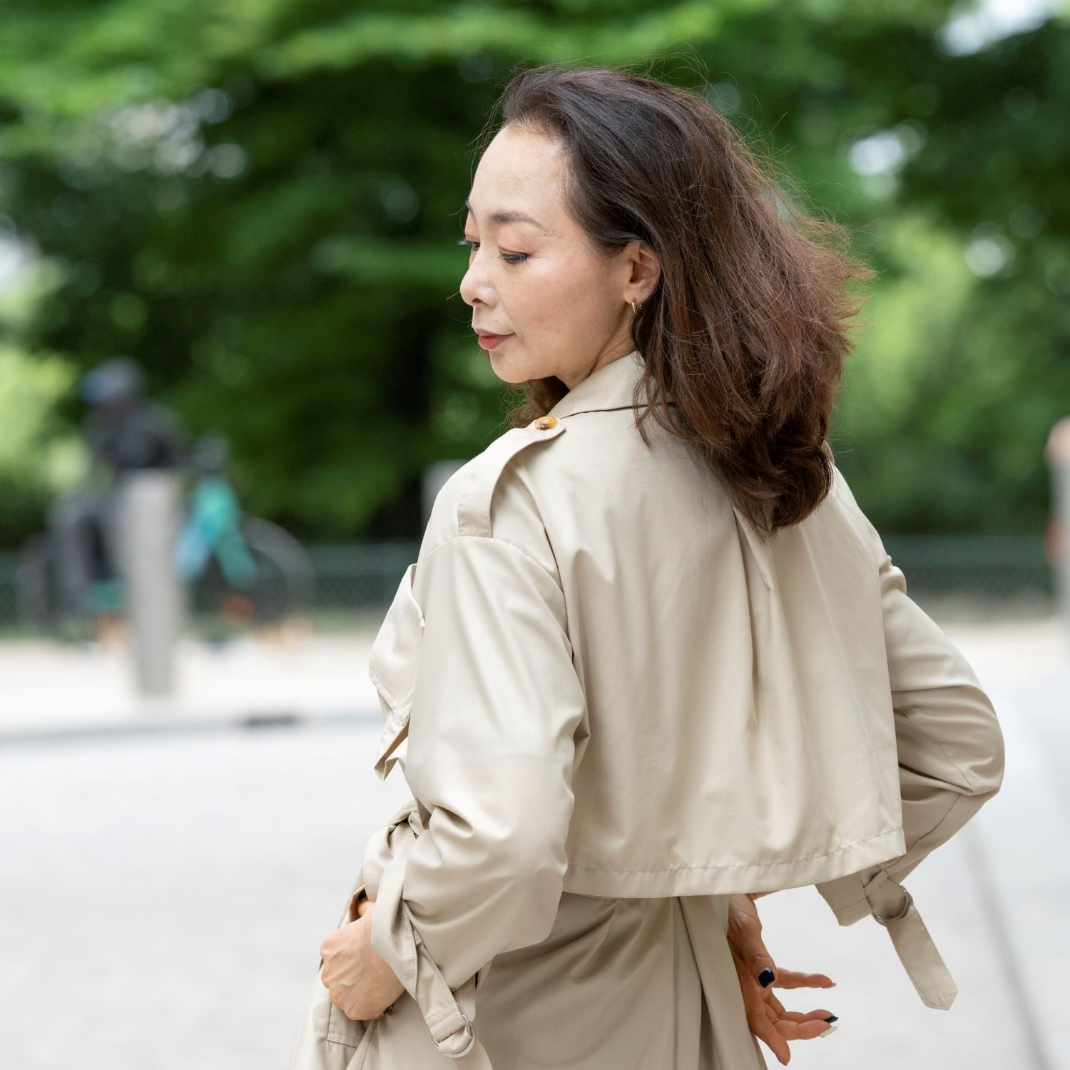 ボンボン・エ・ショコラ ３ウェイトレンチコート