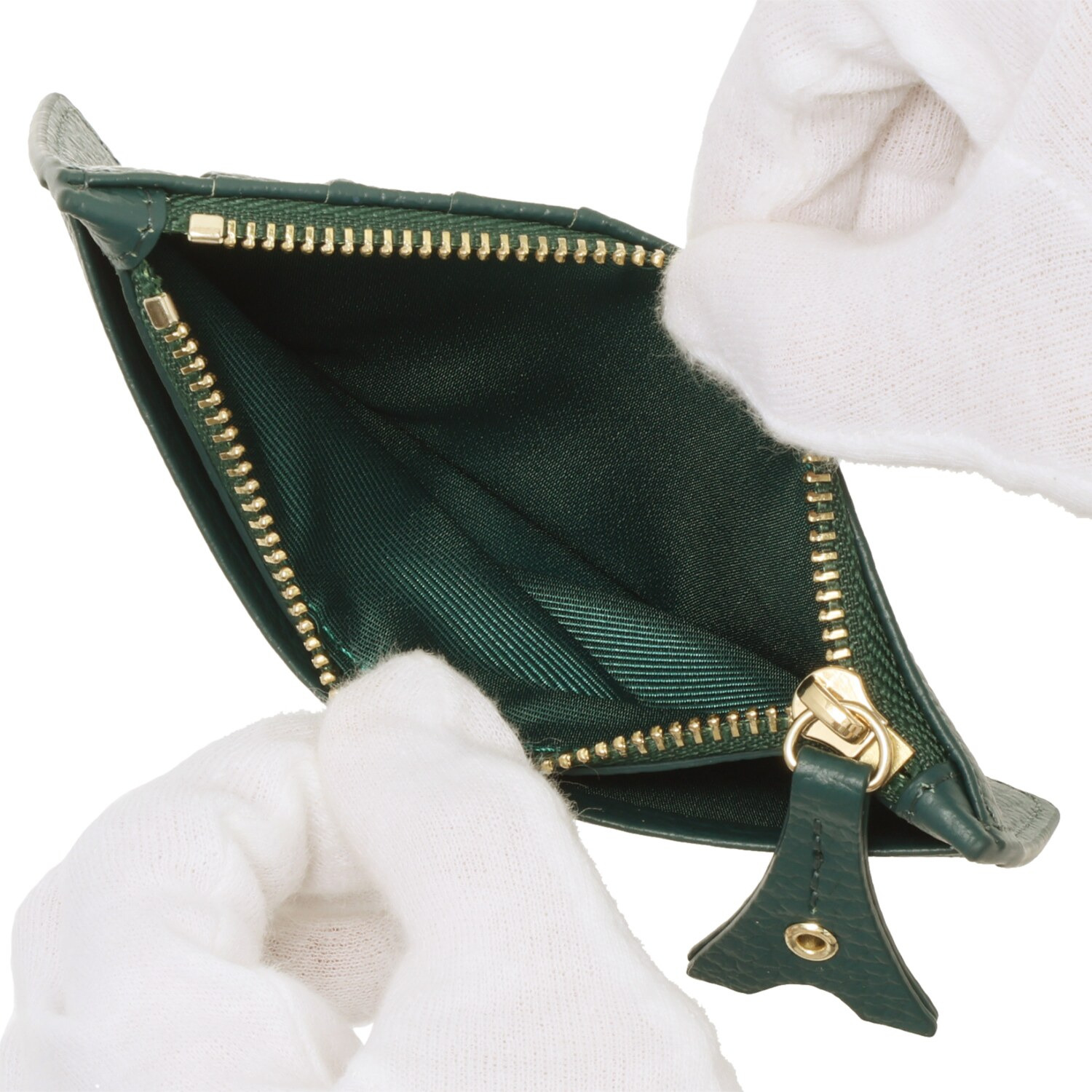 マリ・クレール 牛革 エッフェル塔モティーフ アクセント フラグメントケース