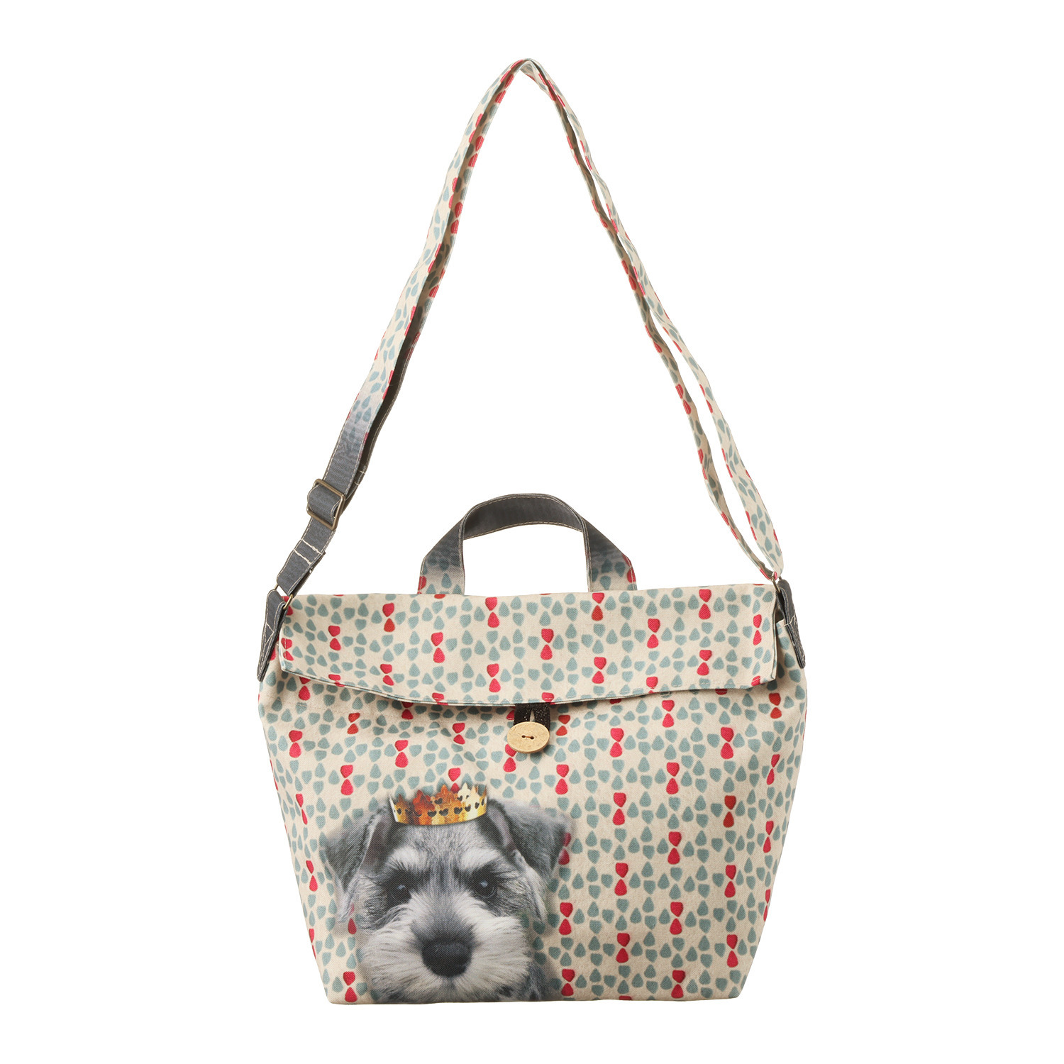 リュシー・ダンセット フラップショルダーバッグ