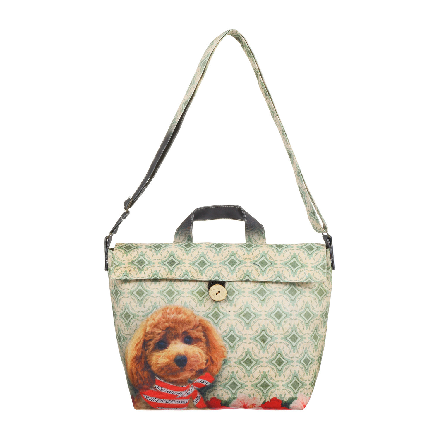 リュシー・ダンセット フラップショルダーバッグ