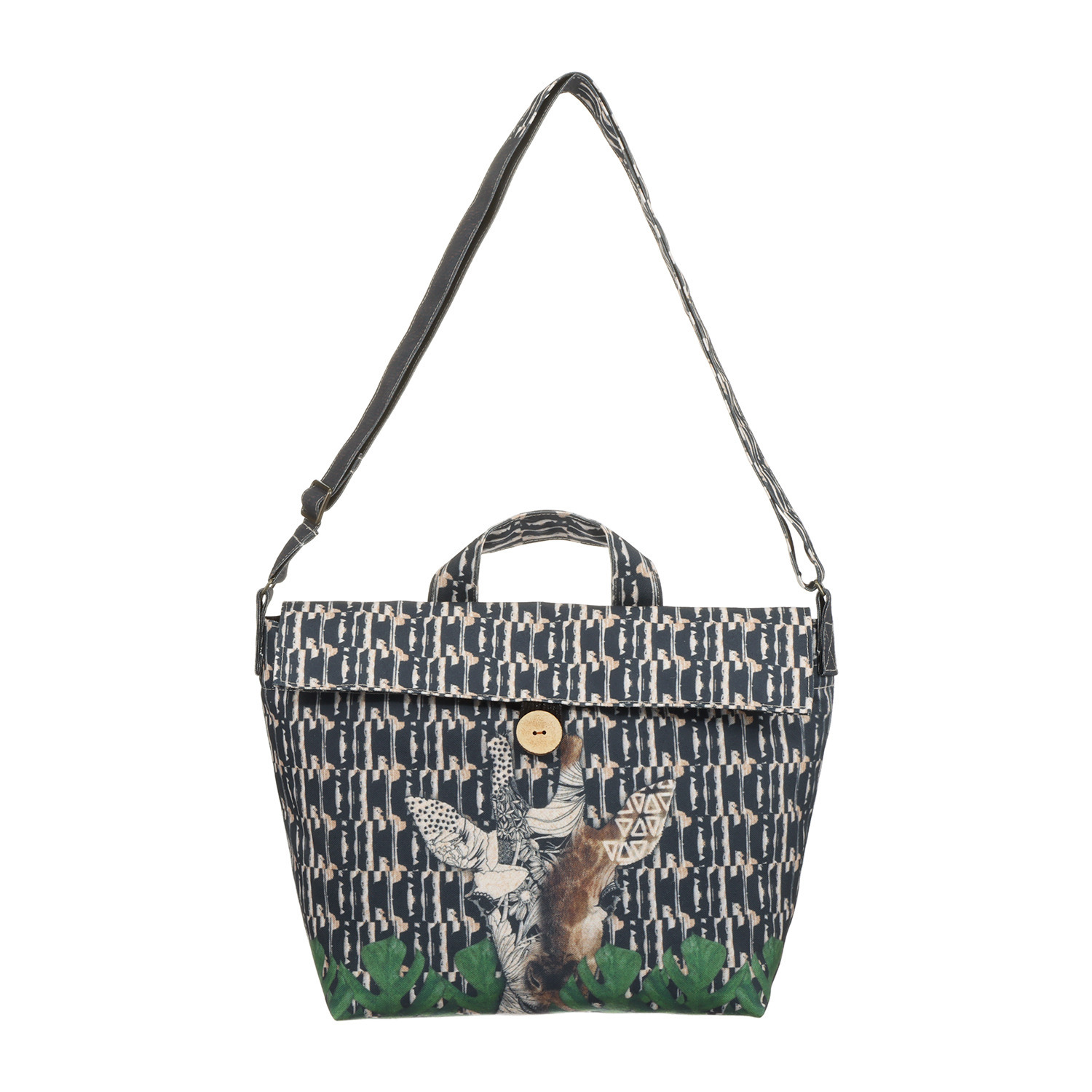 リュシー・ダンセット フラップショルダーバッグ