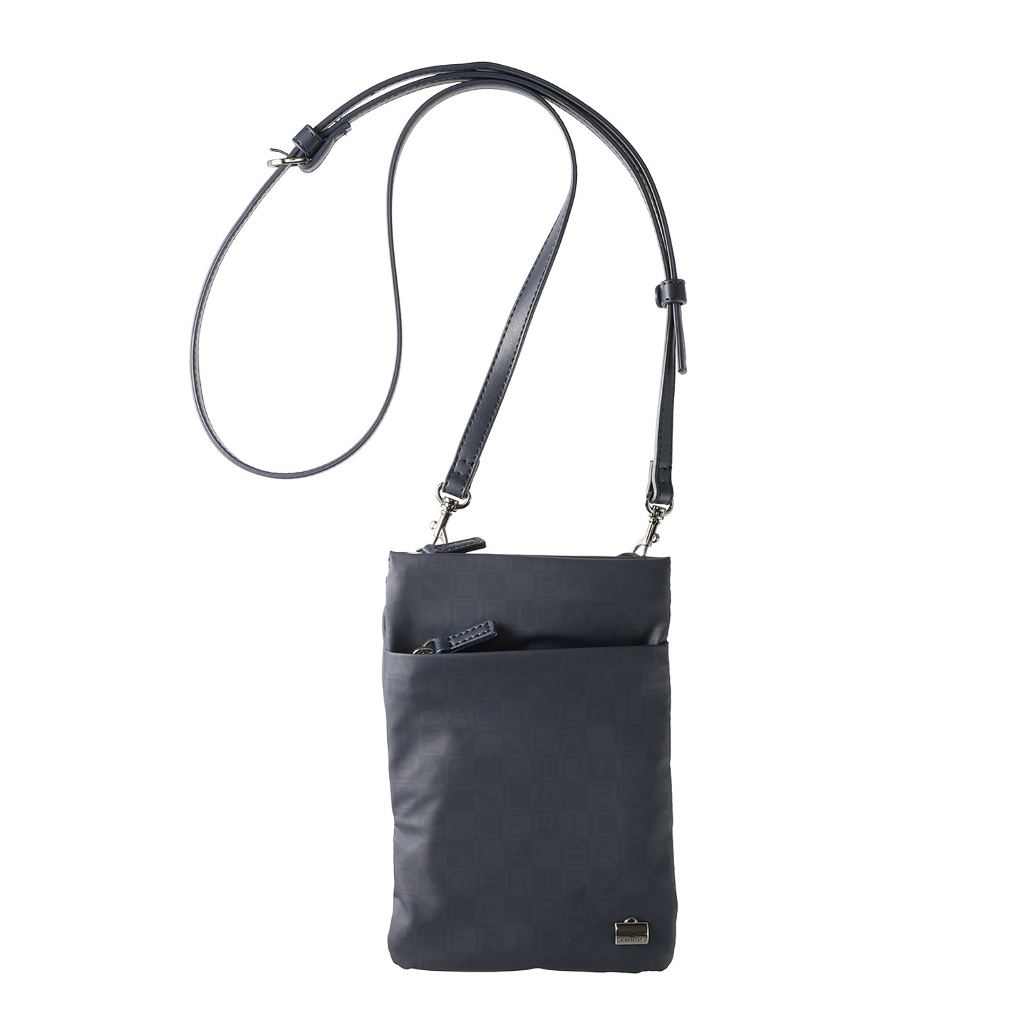 ラ・バガジェリー モノグラム スマホポシェット