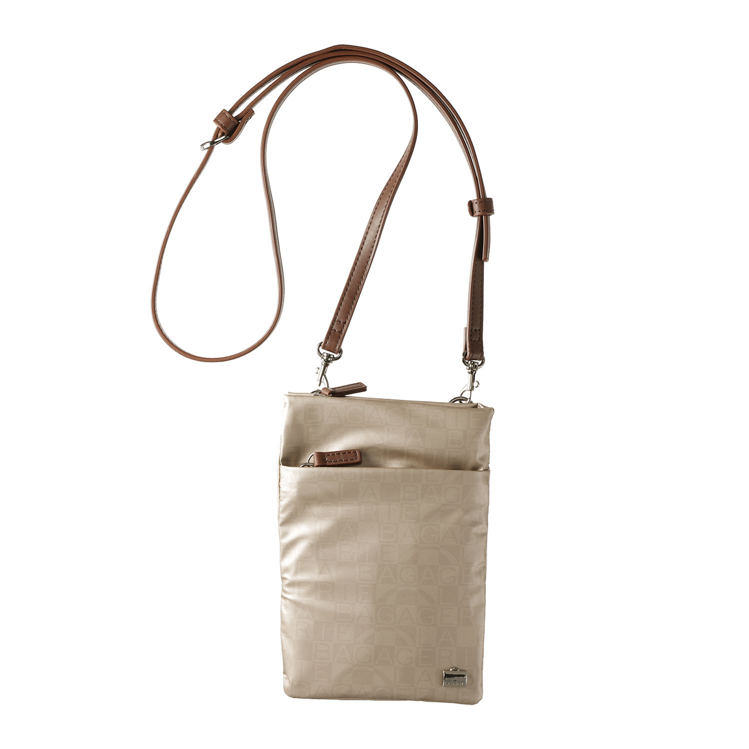 ラ・バガジェリー モノグラム スマホポシェット