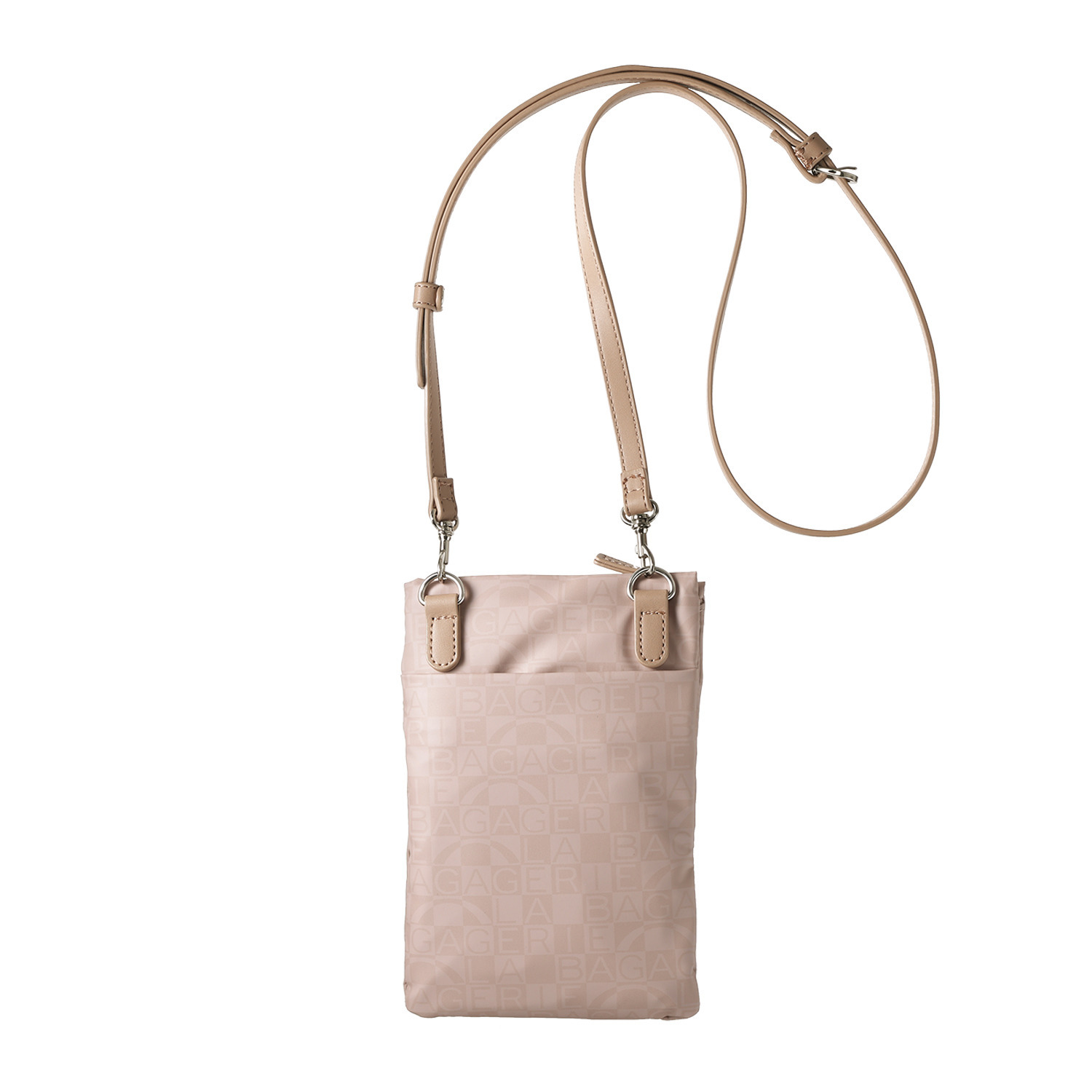 ラ・バガジェリー モノグラム スマホポシェット