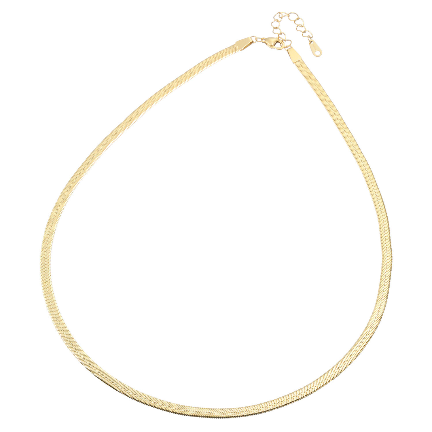 デイスティー サージカルステンレス ブレイドデザイン ネックレス