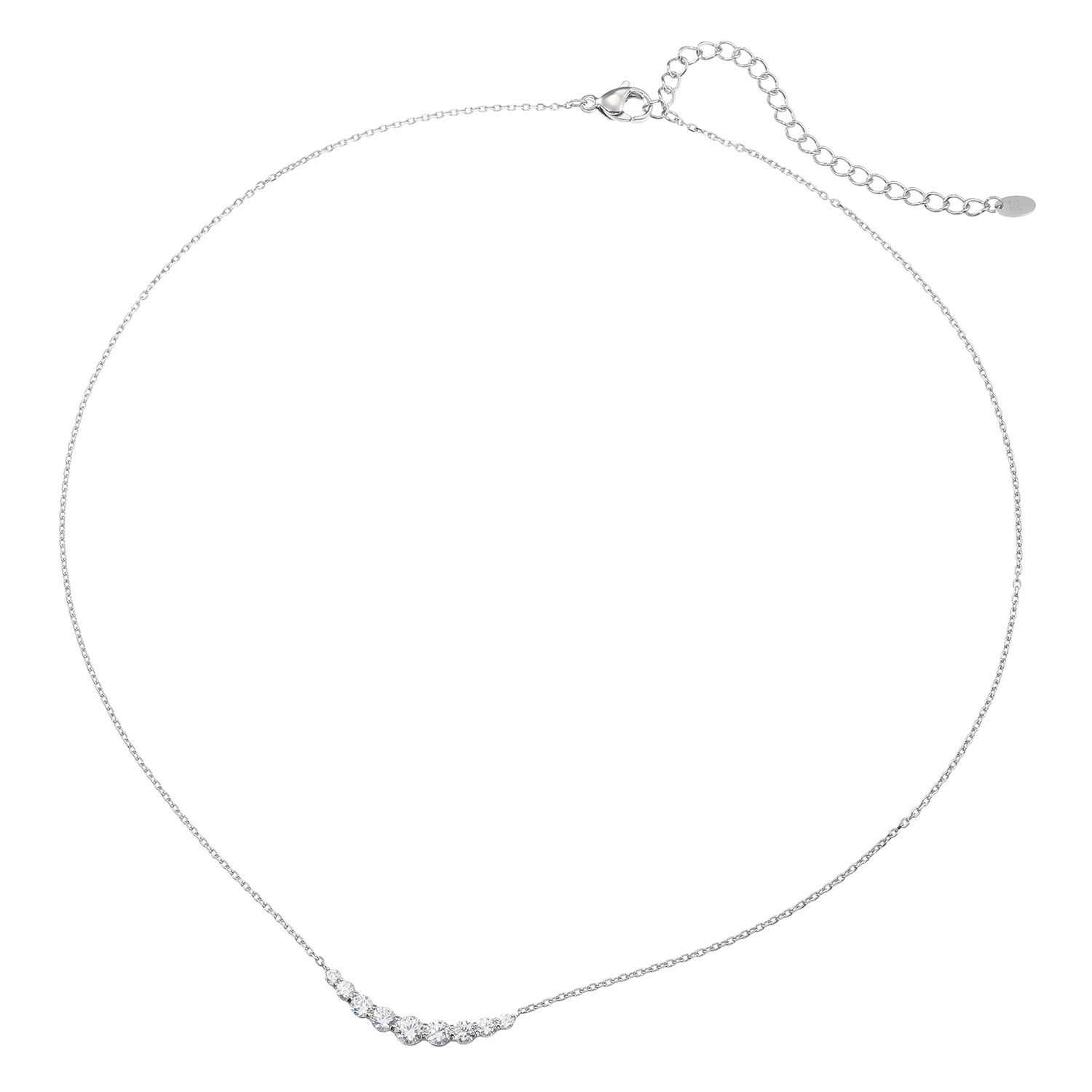 ステングレイス サージカルステンレス プレシオサ社製ＣＺ グラデーションライン ネックレス