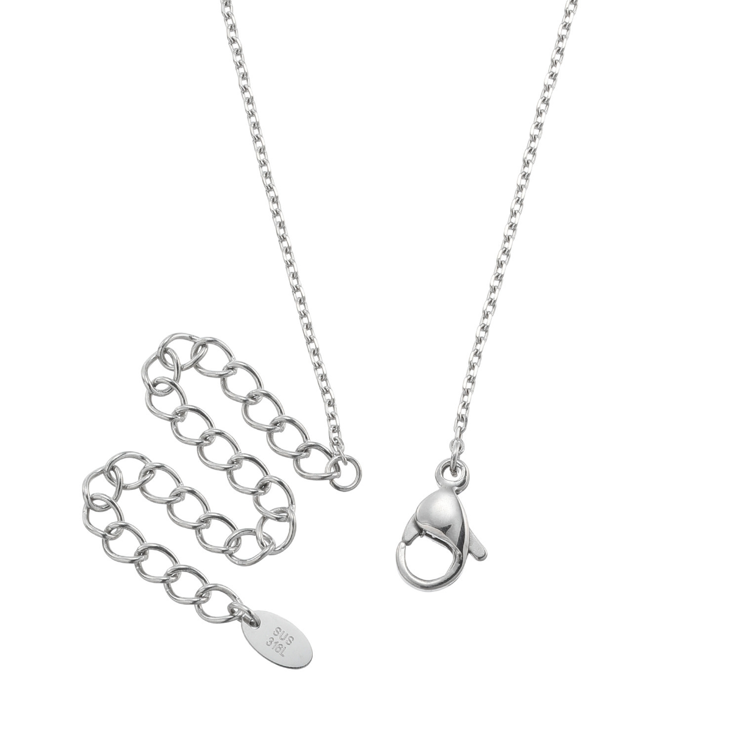 ステングレイス サージカルステンレス プレシオサ社製ＣＺ ハートシェイプ ネックレス