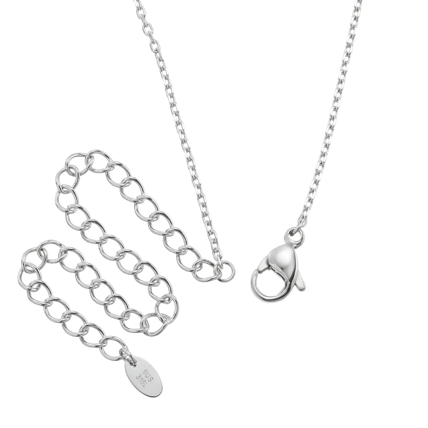 ステングレイス サージカルステンレス 貝パール ドロップデザイン ペンダント