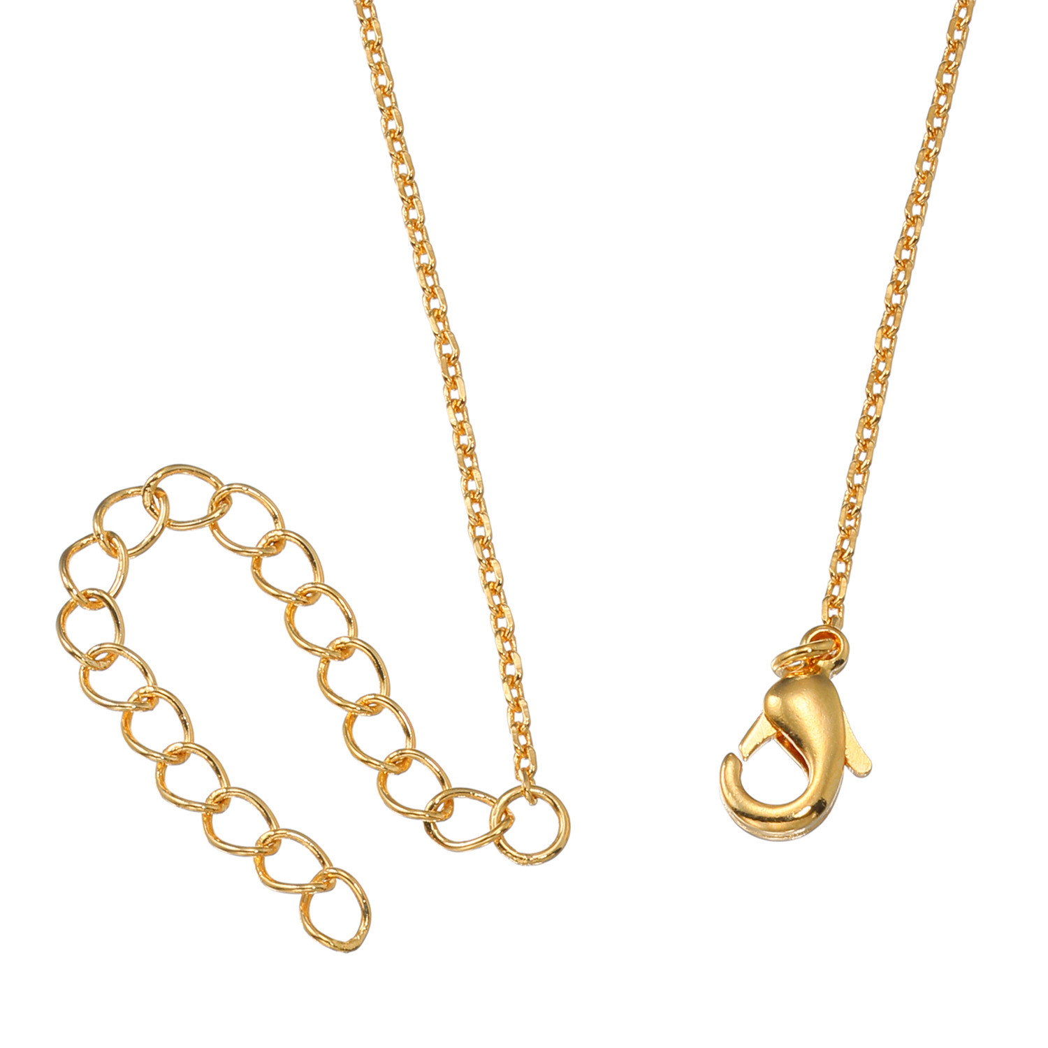 インプレスミー アメシスト ロングドロップ シェイプカット スライドチェーン ネックレス