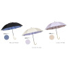 かわいい雑貨屋さん グロリア ＵＶカット 晴雨兼用 バンブーハンドル バイカラーデザイン 長傘