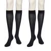 メディカルステイフィット 段階式着圧１４０デニール 綿混ハイソックス 同色２足セット 