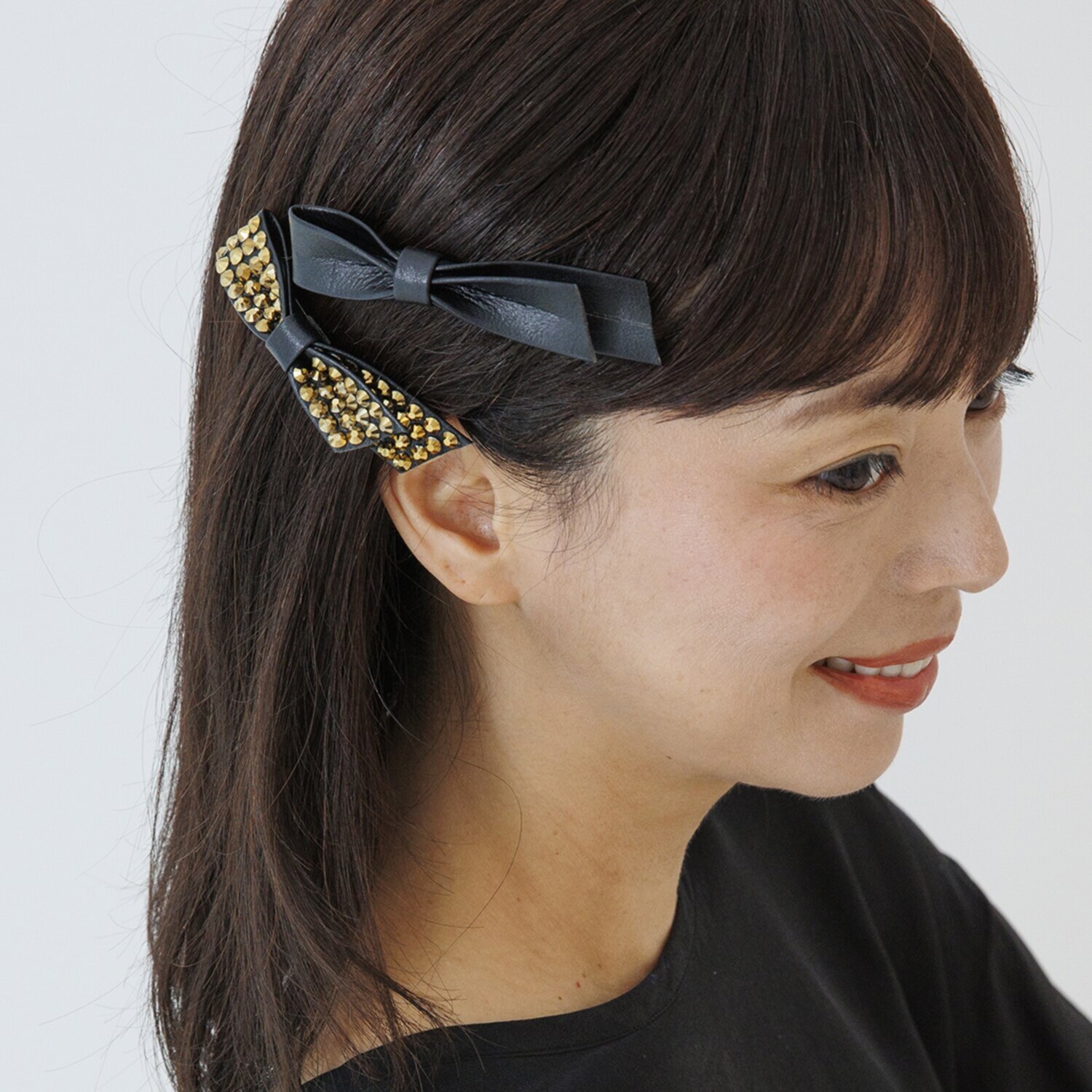 ギンカウィンカ リボンバレッタ２個セット