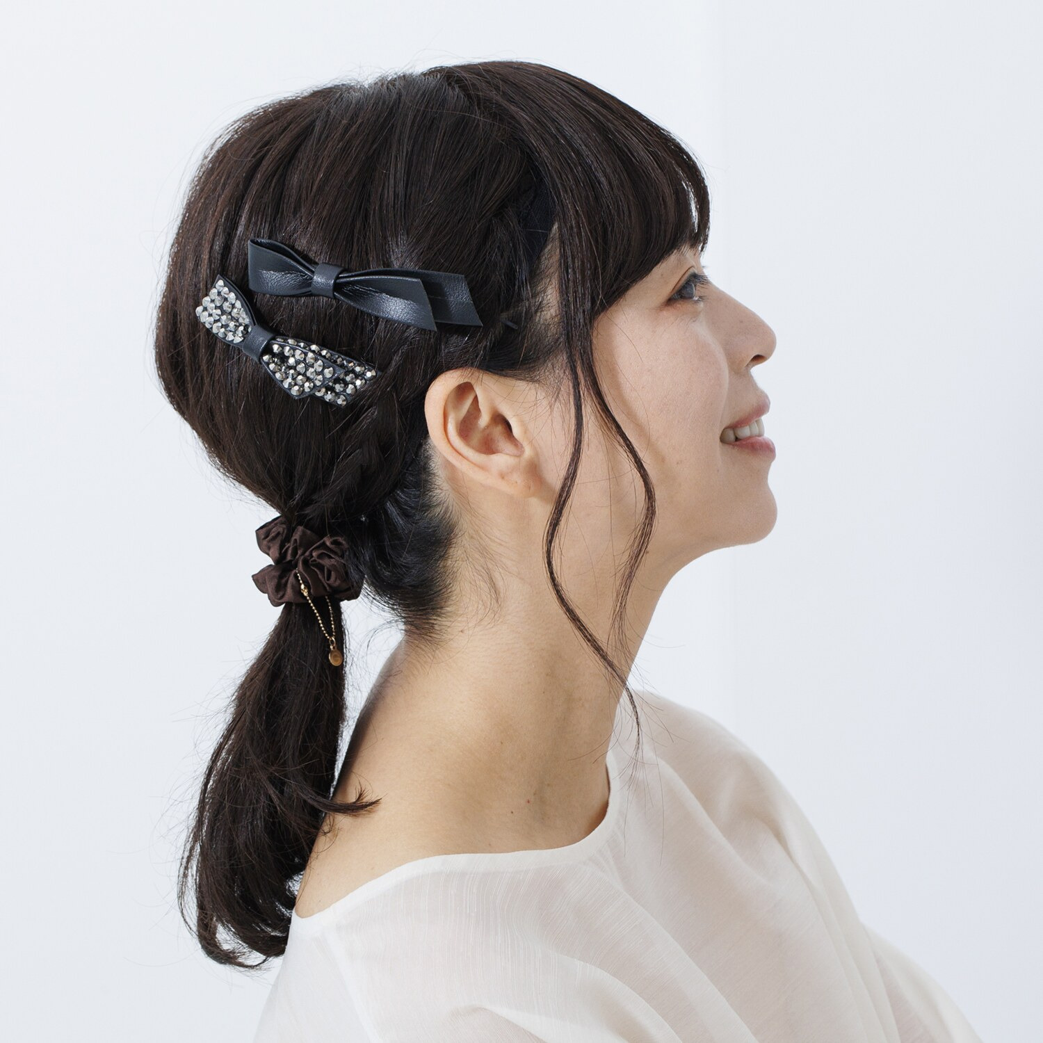 ギンカウィンカ リボンバレッタ２個セット