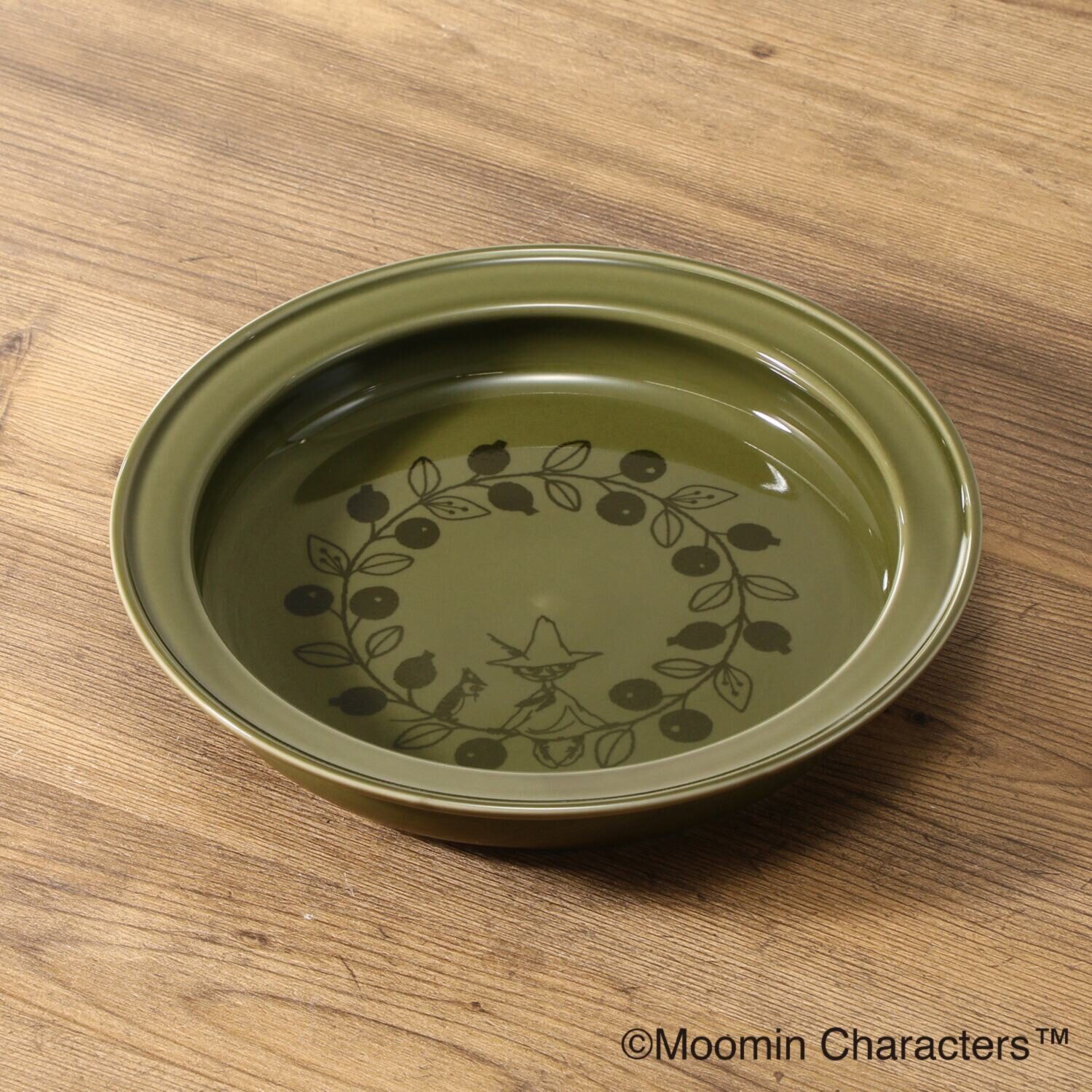 ムーミン 日本製 すくいやすいカレー皿Ｌ