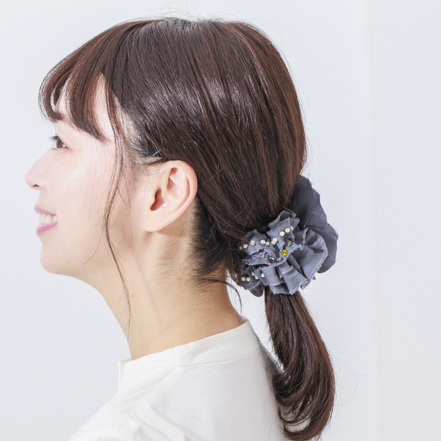 ギンカウィンカ フラワーコットンシュシュ