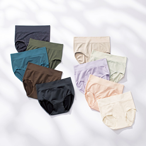 美人工房　しなやかフィット　深ばきショーツ５枚セット