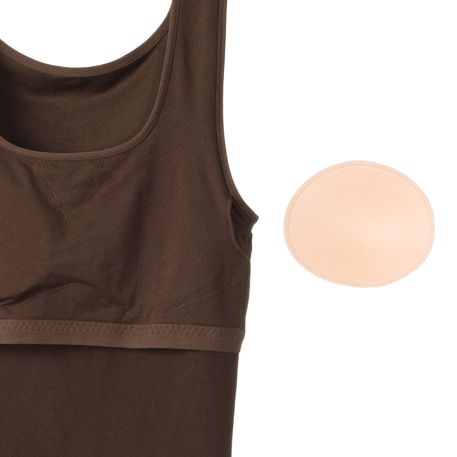 美人工房 しなやかフィット カップ付タンクトップ ２枚セット