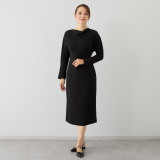 ゴドー アセテート混 さりげなく漂う上品さ プレミアムワンピース