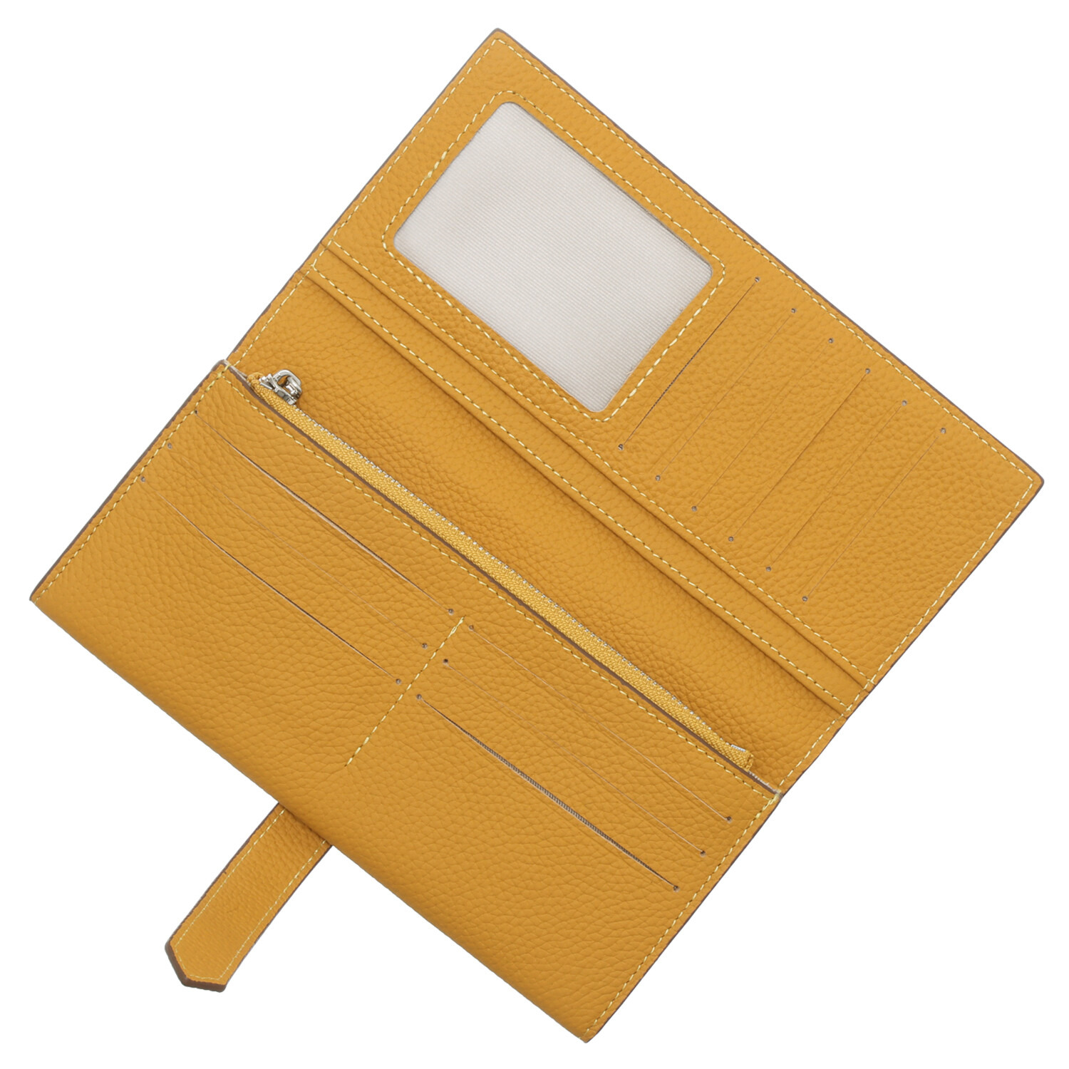 モーヴ 牛革 馬蹄モティーフ 長財布