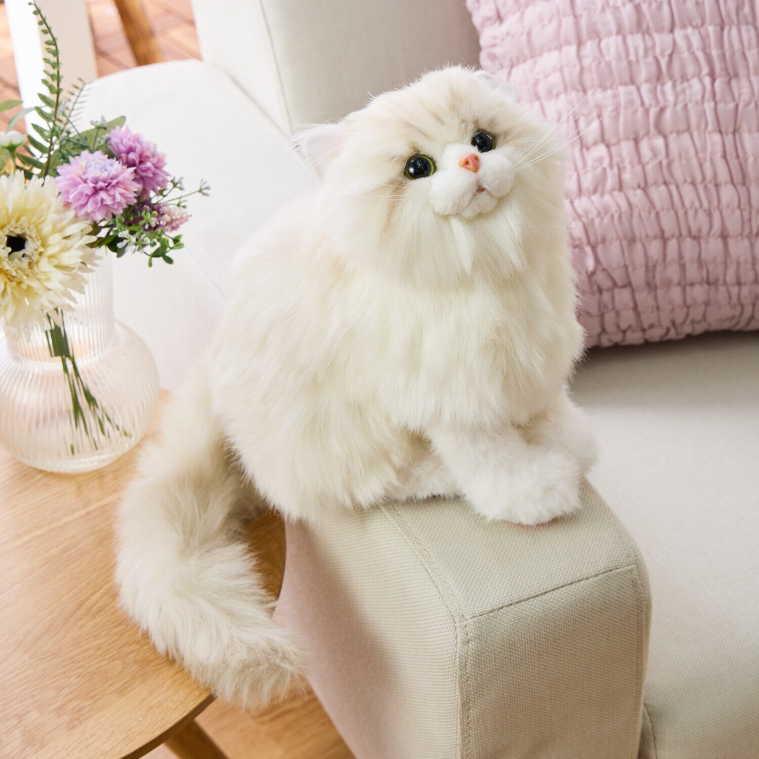 ペットのように 鳴いて応えてくれる なでなでねこちゃん ＜子猫ちゃん＞