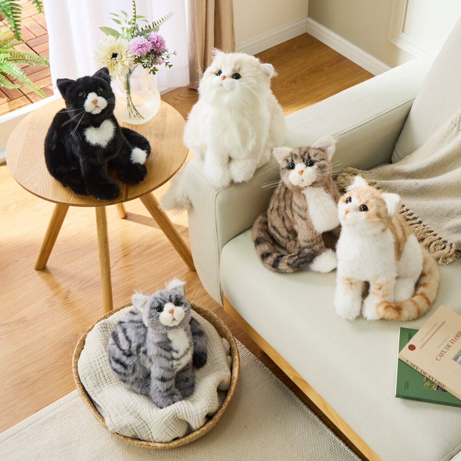 ペットのように 鳴いて応えてくれる なでなでねこちゃん ＜子猫ちゃん＞