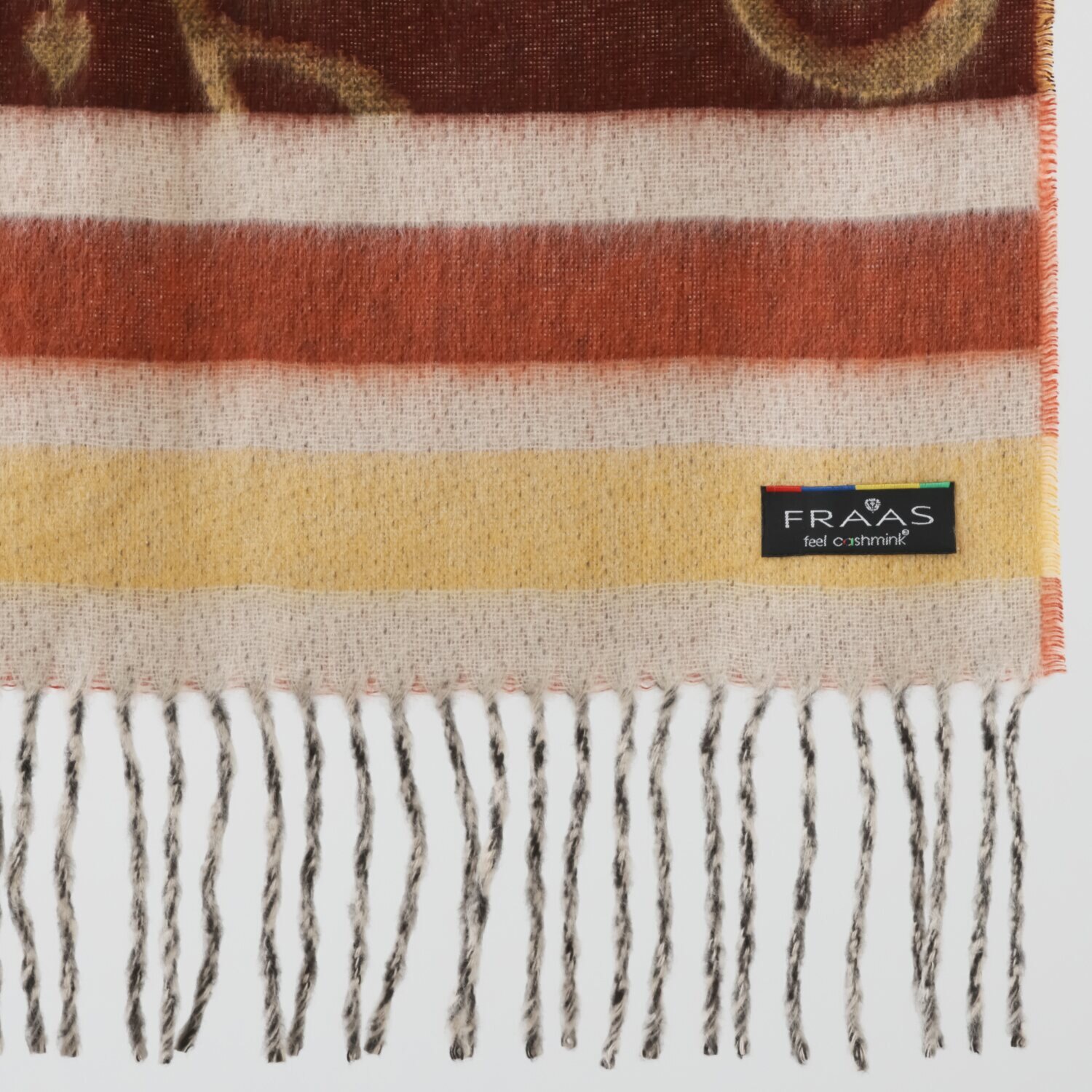 フラース カシミンク ミックスアートマフラー