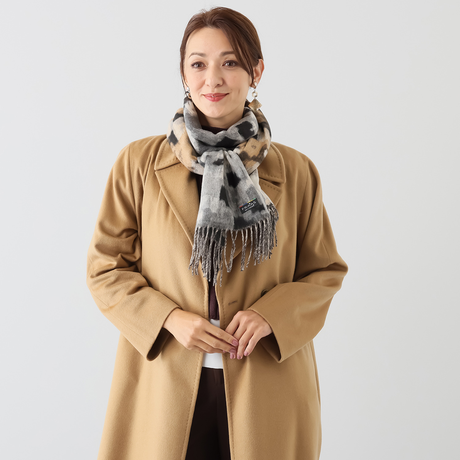 フラース カシミンク グラデーションマフラー