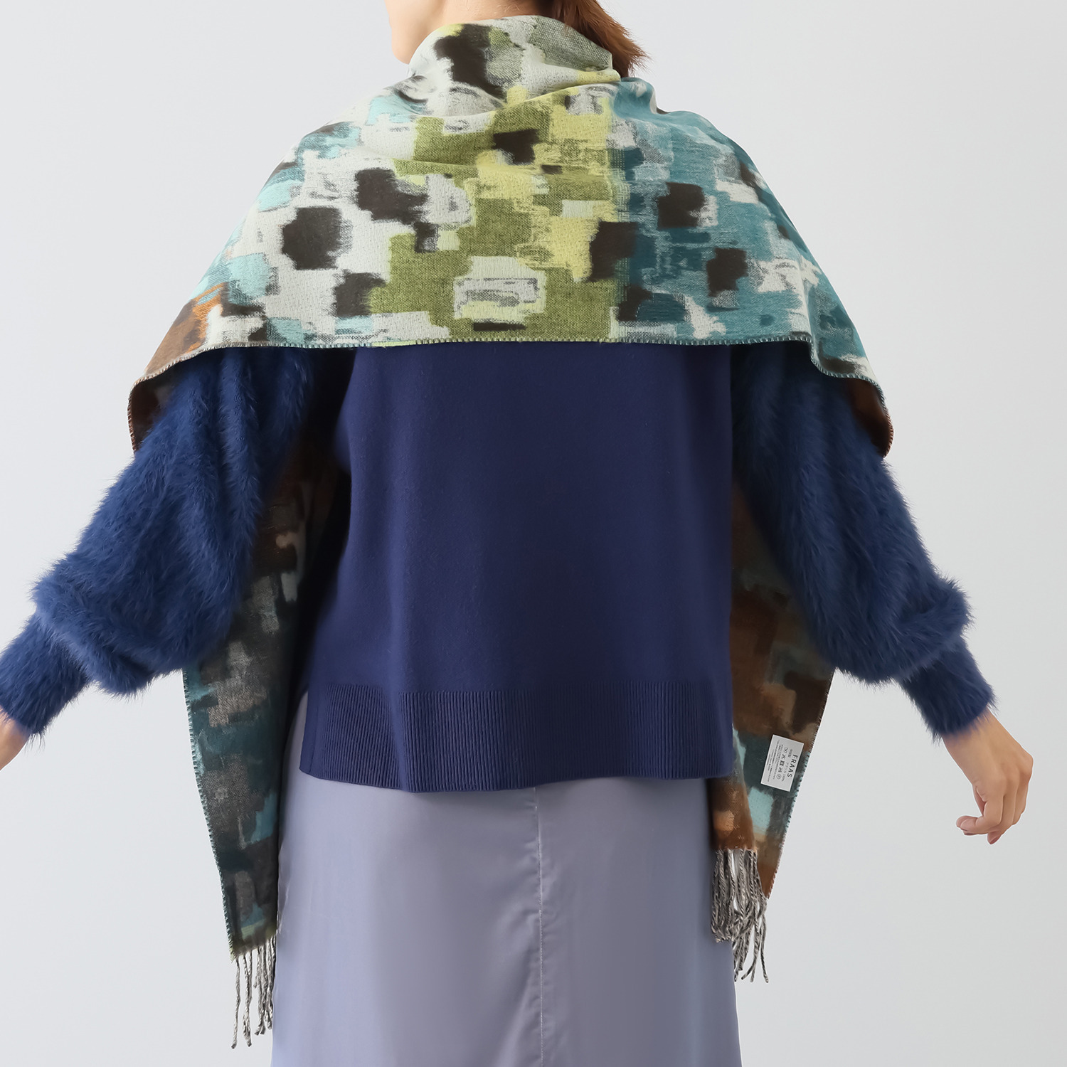 フラース カシミンク グラデーションマフラー