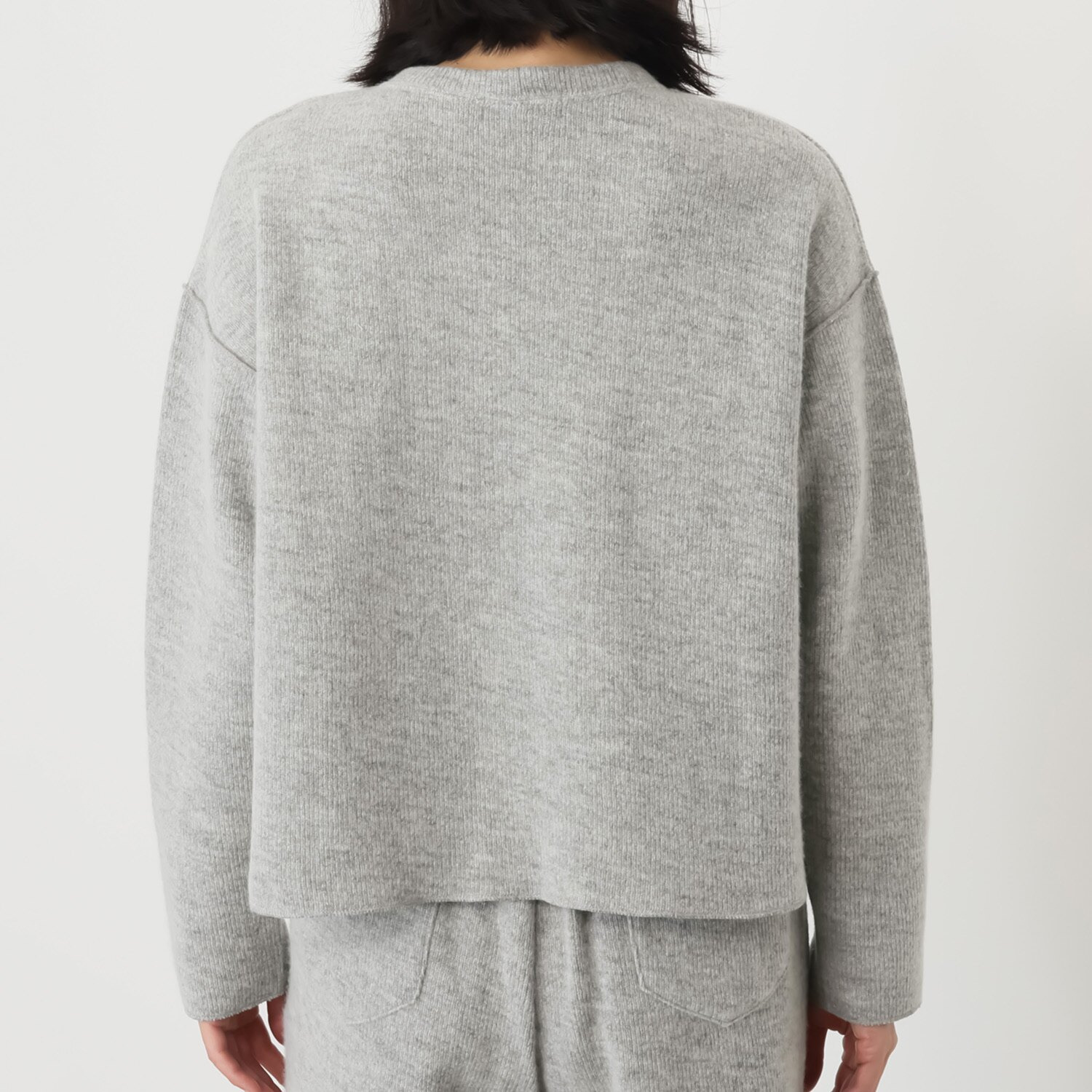 シャビージェンティール ポケット付 ジャージープルオーバー