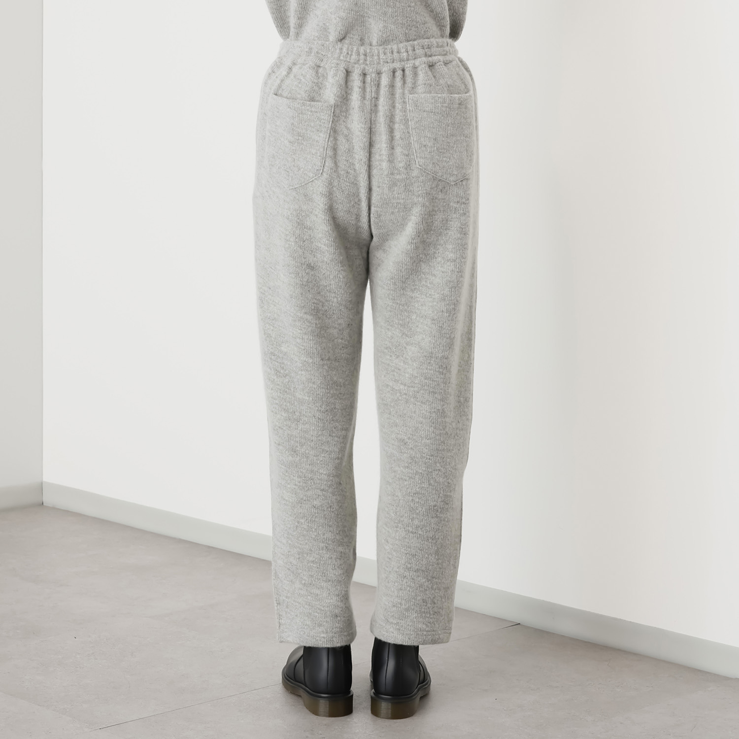 シャビージェンティール ポケット付 ジャージーパンツ