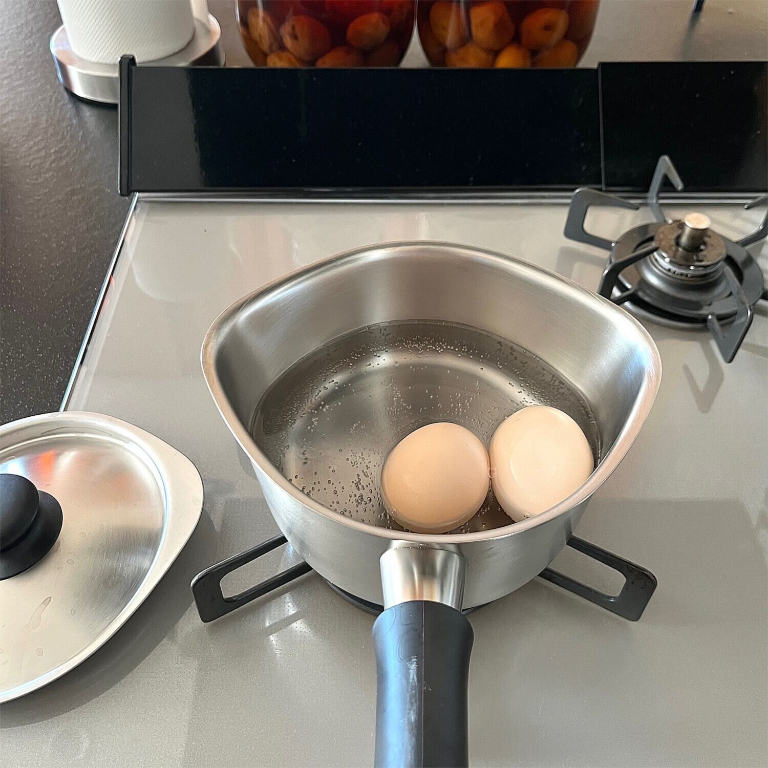 柳宗理 ステンレスミルクパン フタ付＜つや消し＞