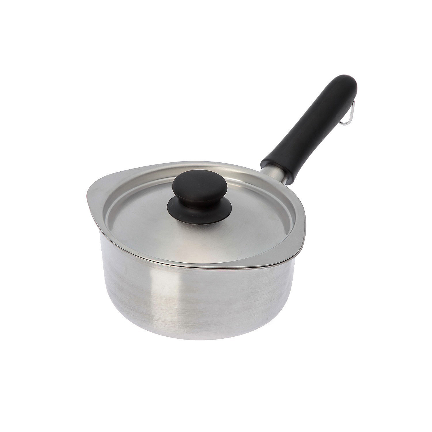 柳宗理 ステンレスミルクパン フタ付＜つや消し＞