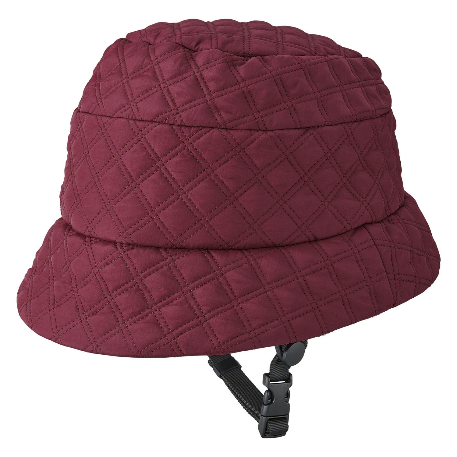 帽子を着せ替えられる オシャレな 自転車ヘルメット おしゃヘル ＜キルティングハット＞