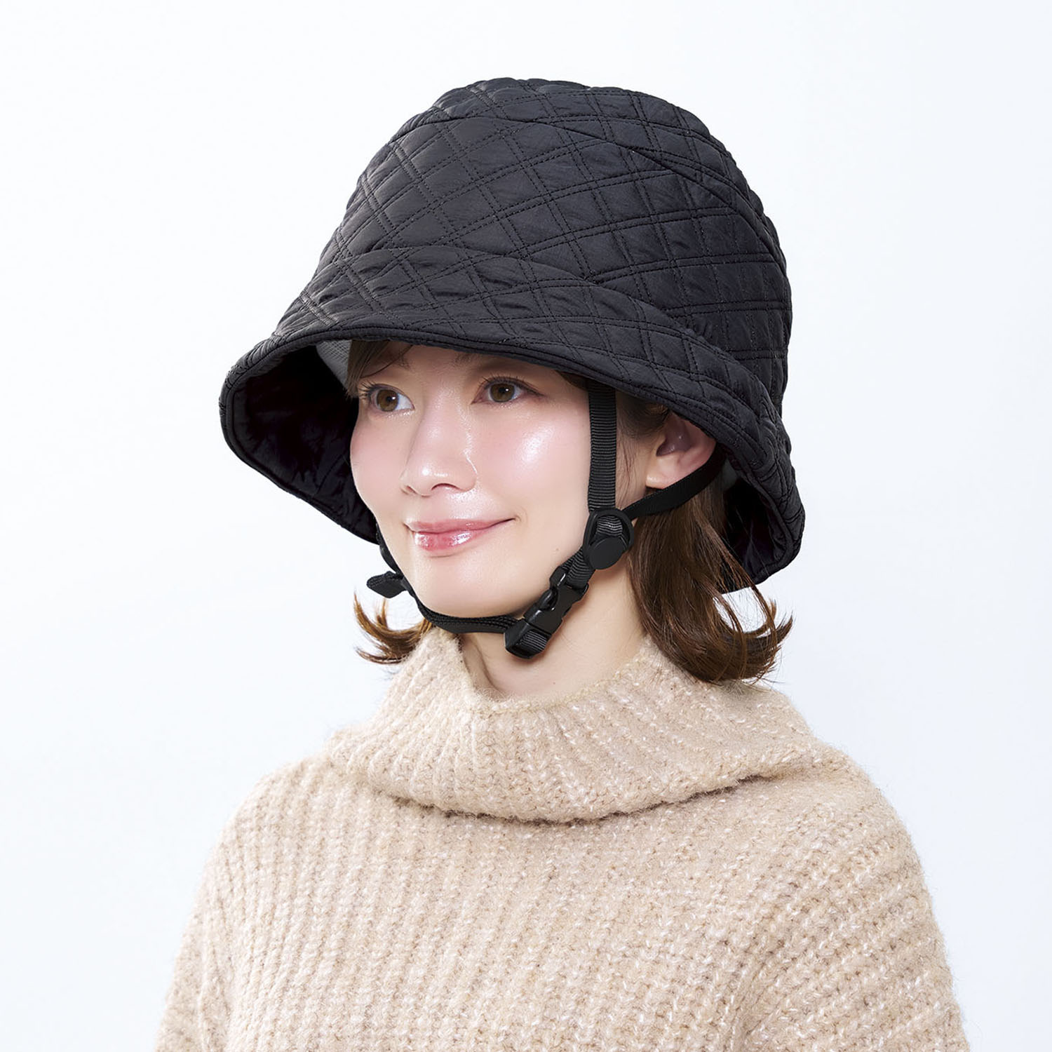 おしゃヘル専用 着せ替え用帽子 ＜キルティングハット＞