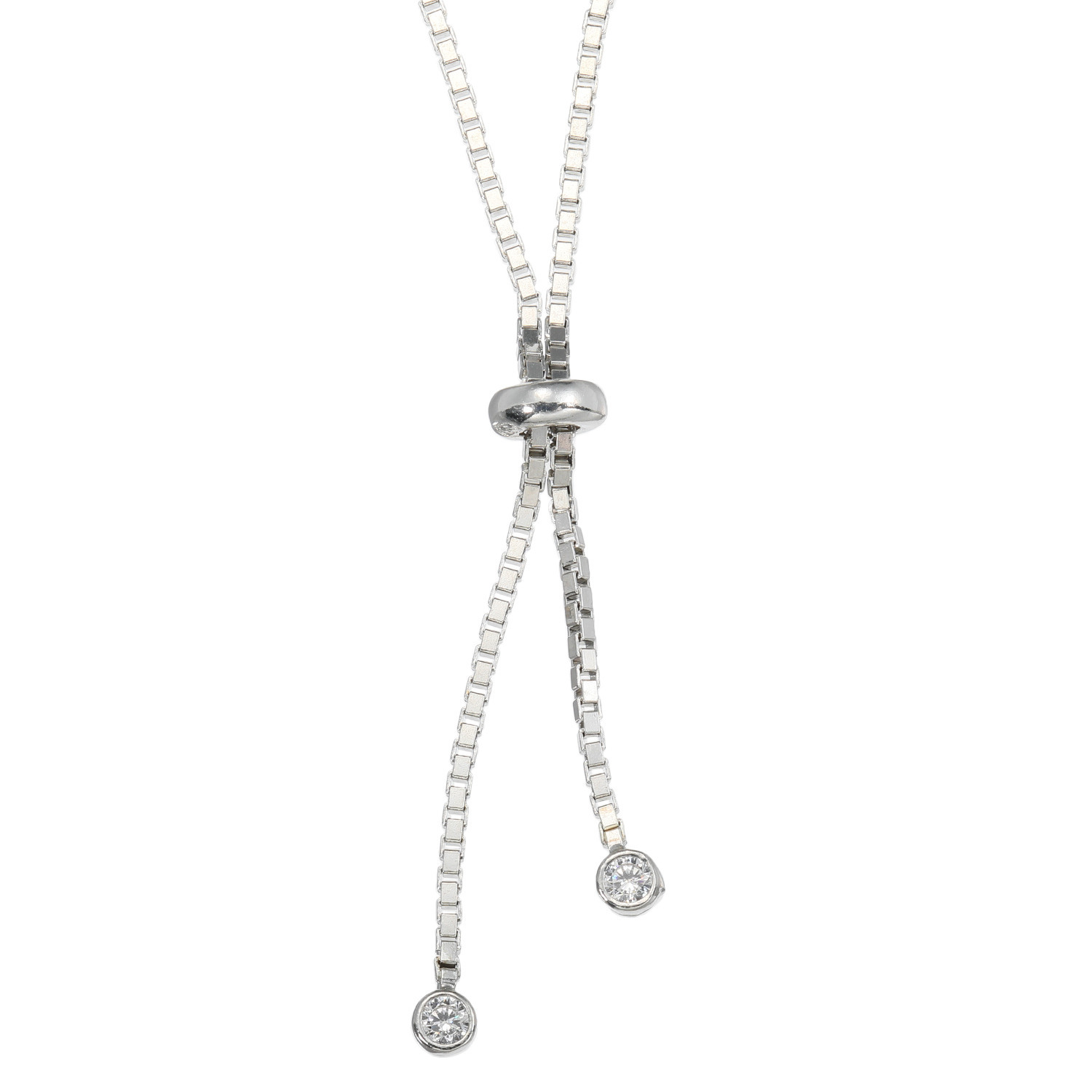 ミモッザジュエリー シルバー ＣＺ ナザールボンジュウ スライドブレスレット