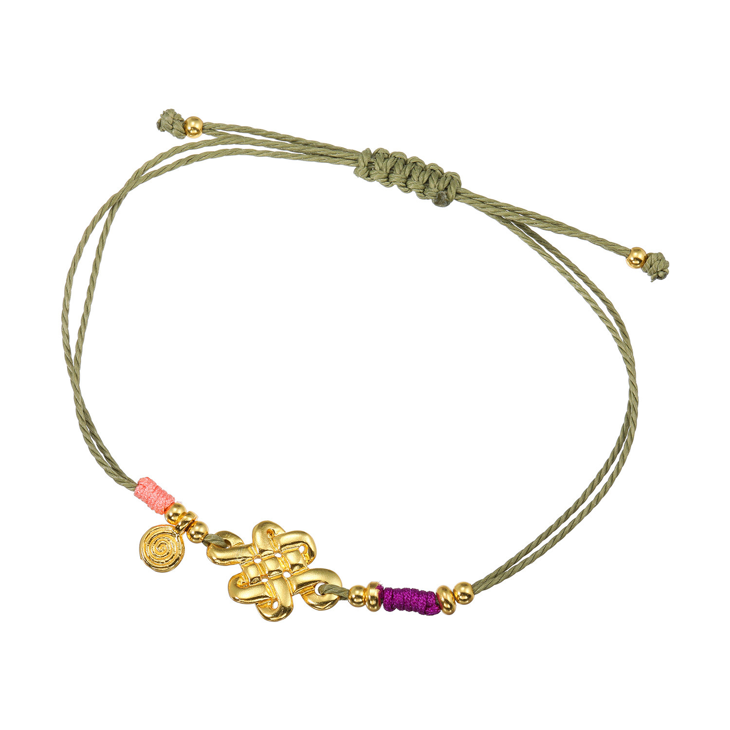 ミモッザジュエリー マクラメ ブレスレット