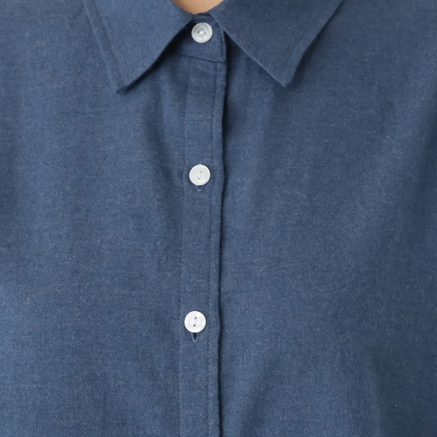 メリオン コットンカシミヤ カシュクールにもなる マルチアレンジシャツ