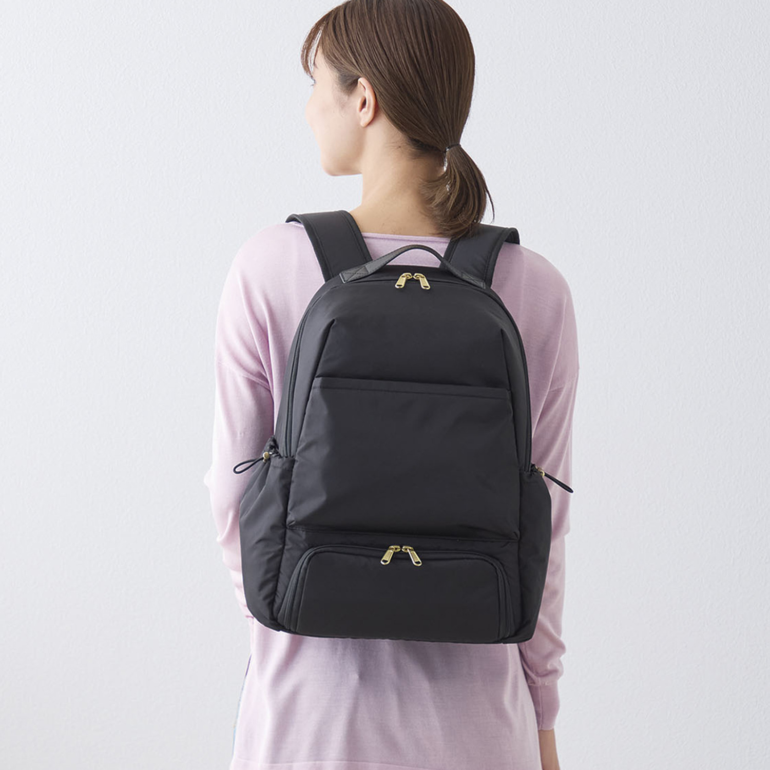 ガバッと開く 保温保冷 買物らくらくリュック プレミアム