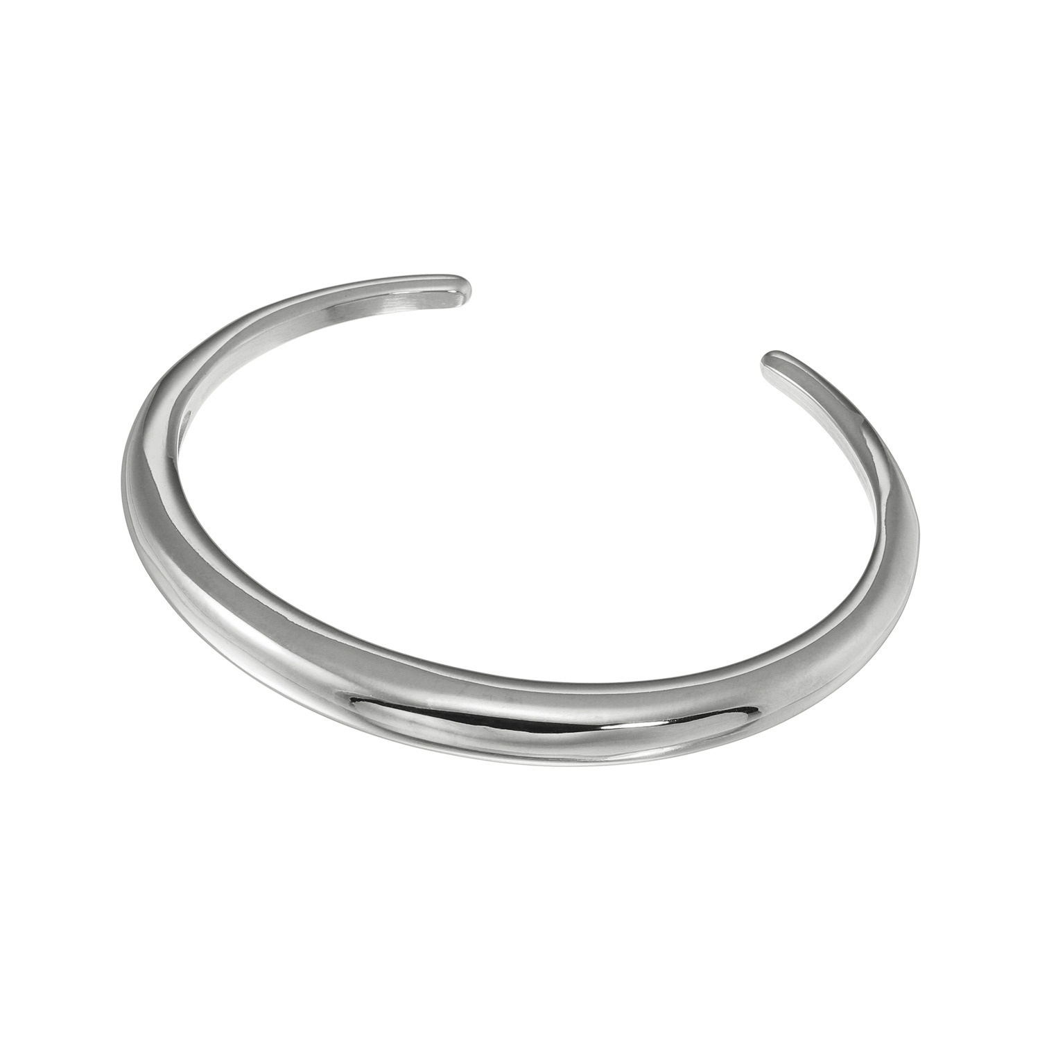 シマ・リリアーナ ステンレス ライトボリューム バングル