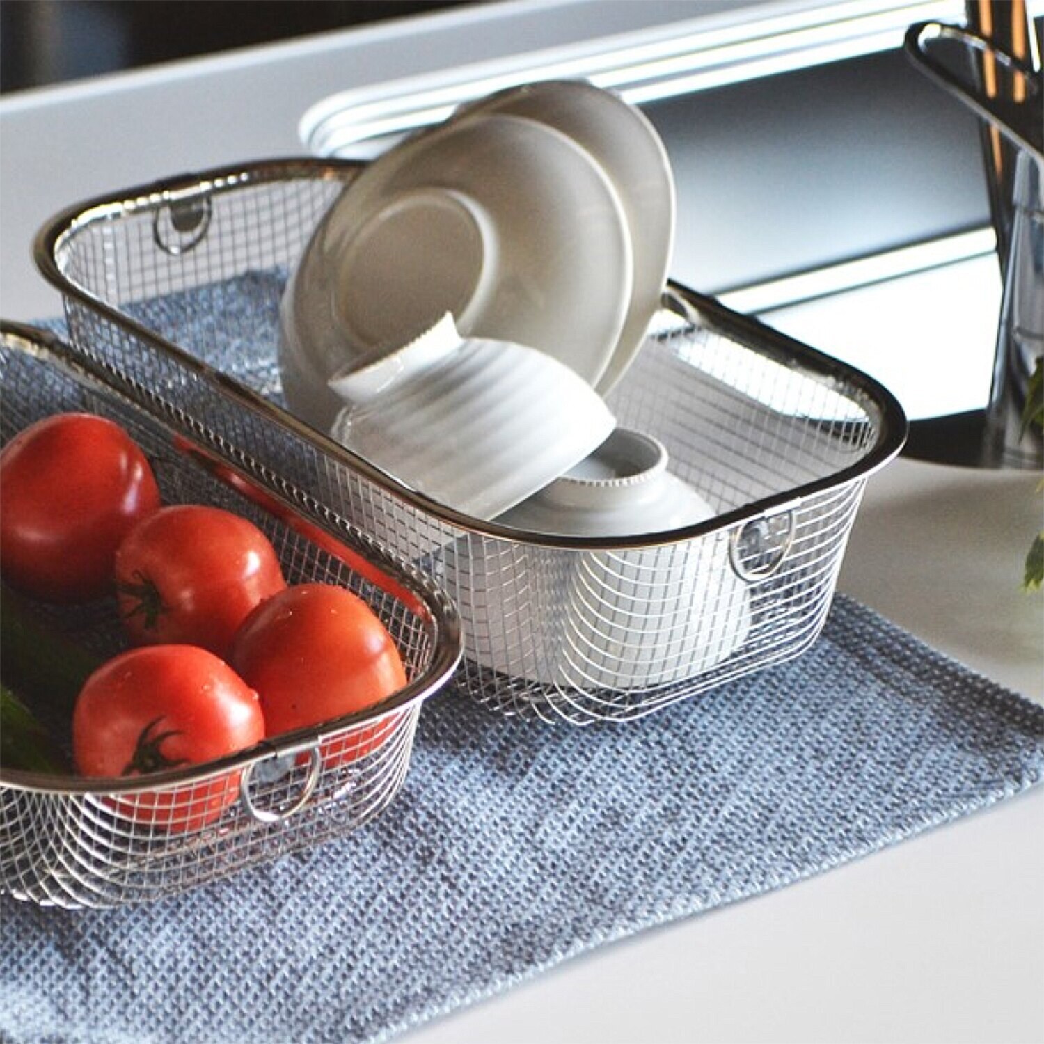 ｂｗｓＳＥＬＥＣＴＩＯＮ すっきり暮らす水切りかご ＜深型＞