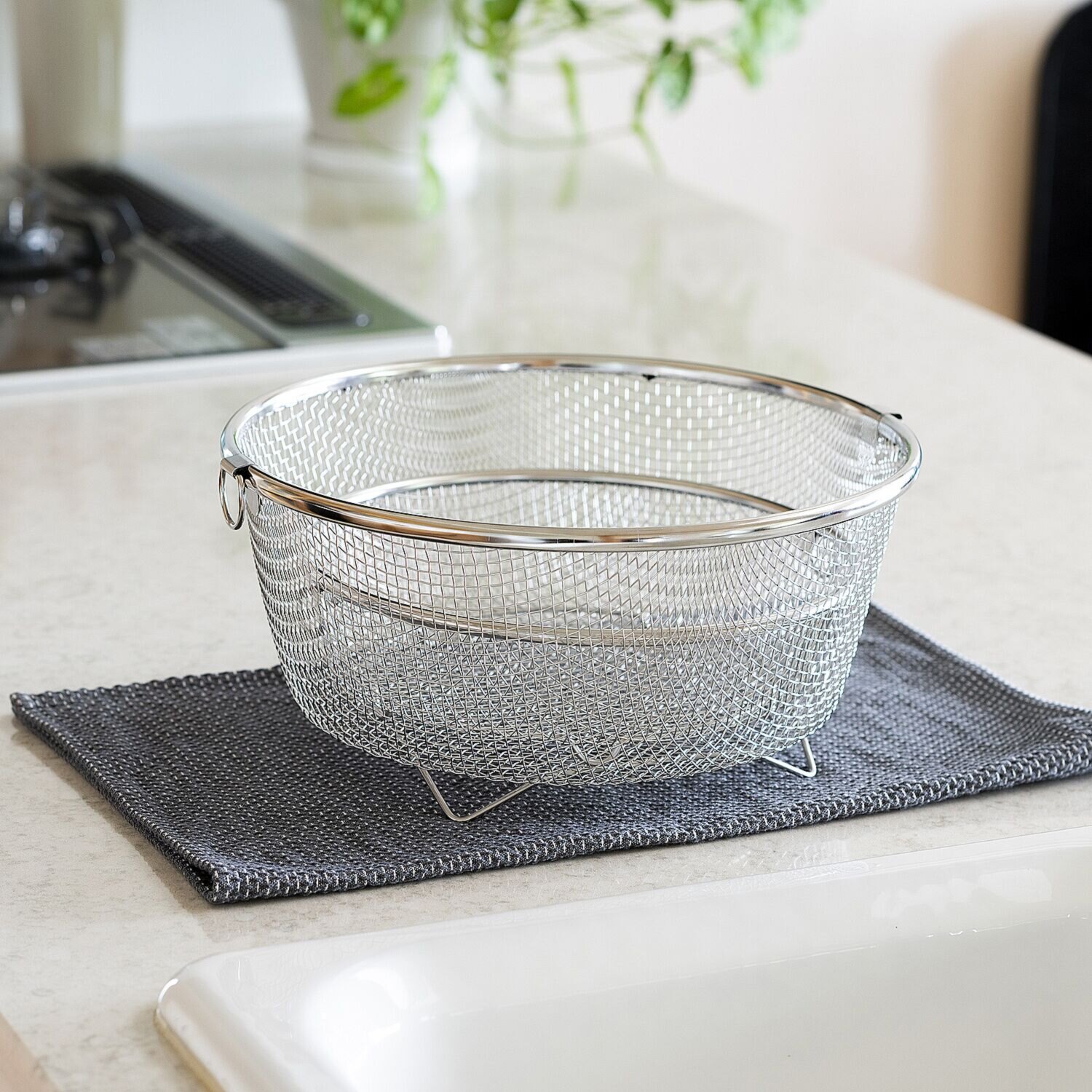 ｂｗｓＳＥＬＥＣＴＩＯＮ すっきり暮らす水切りかご ＜まるい深型＞