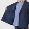 メリオン 上質ウールで仕立てた ピークドラペル ジャケット