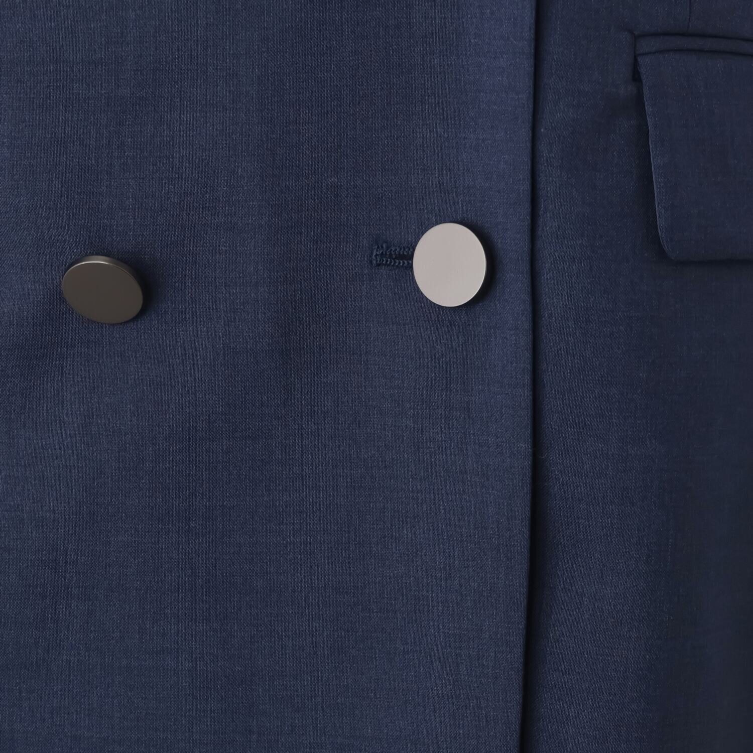 メリオン 上質ウールで仕立てた ピークドラペル ジャケット