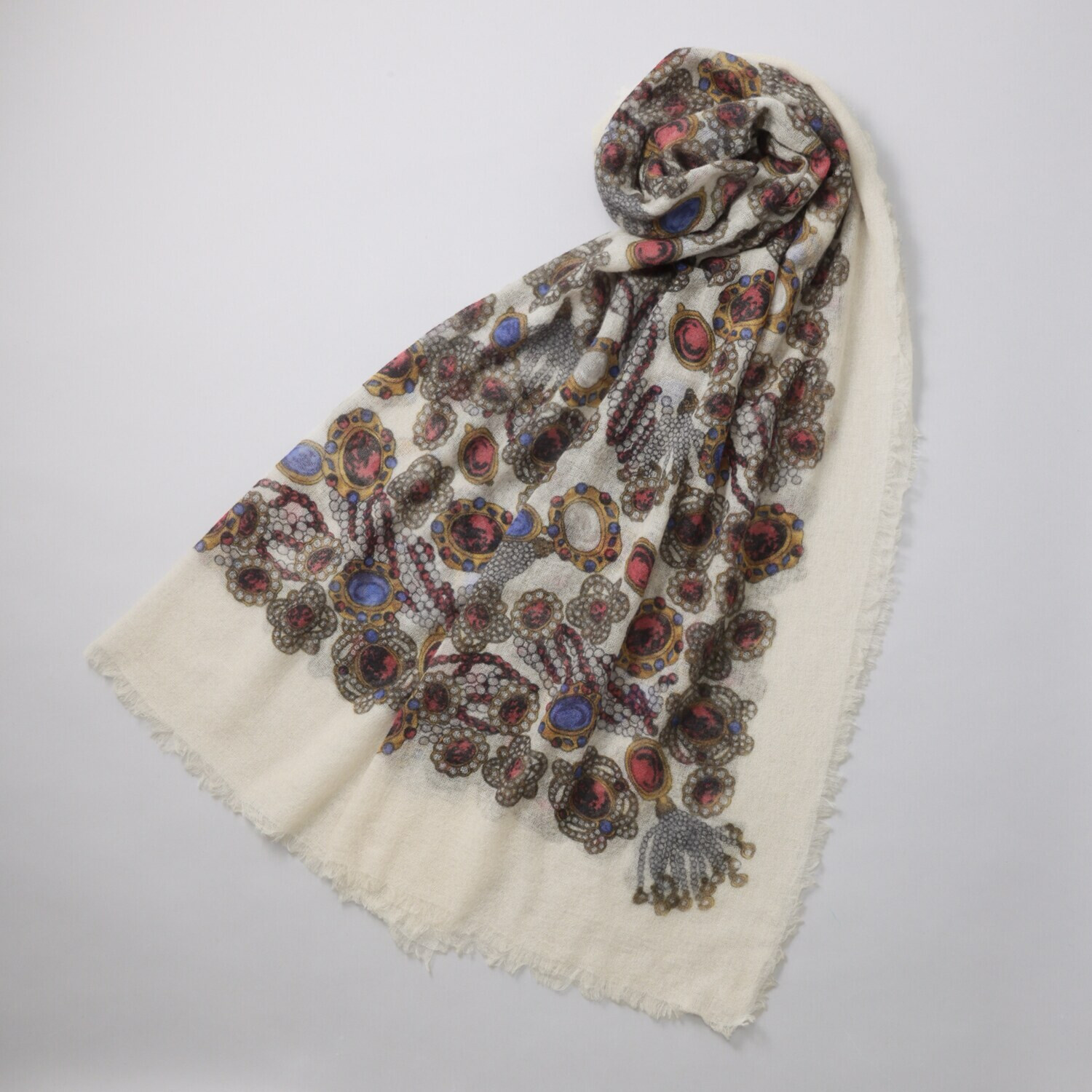 ティエドゥール ふんわりなめらかが進化！ 内モンゴル産 アルバスカシミヤ１００％ ＮＥＷエアリーストール