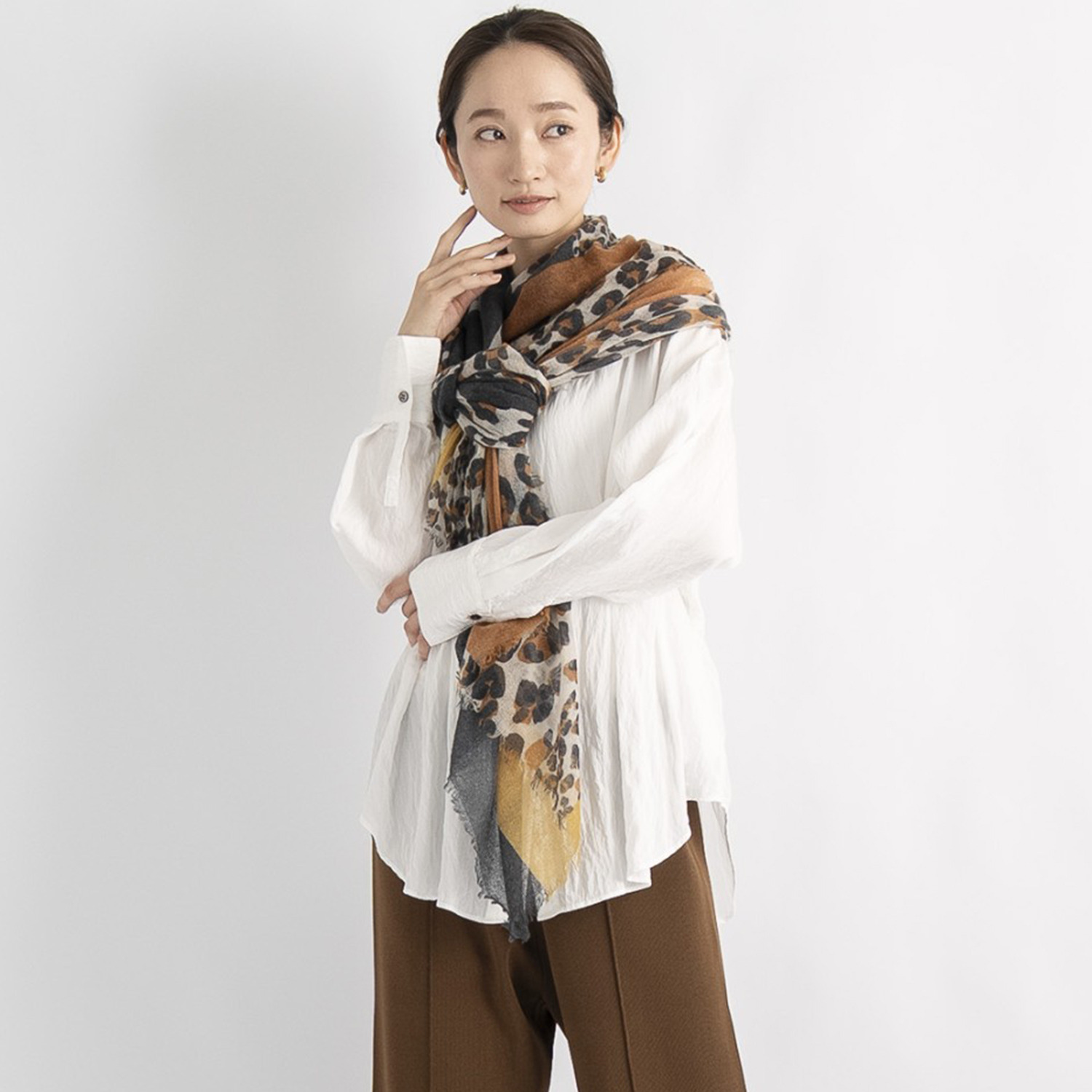 ティエドゥール ふんわりなめらかが進化！ 内モンゴル産 アルバスカシミヤ１００％ ＮＥＷエアリーストール