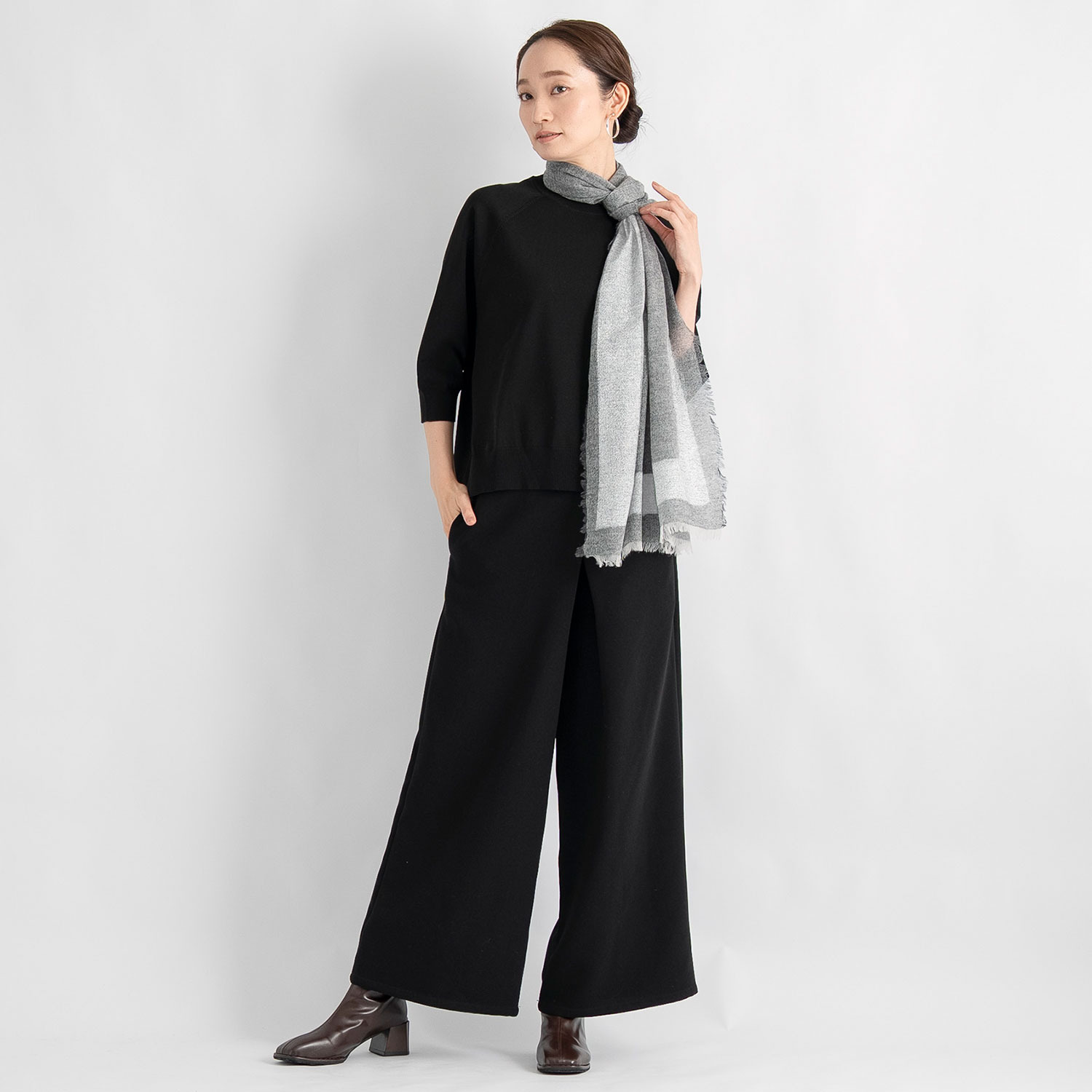 ティエドゥール ふんわりなめらかが進化！ 内モンゴル産 アルバスカシミヤ１００％ ＮＥＷエアリーストール