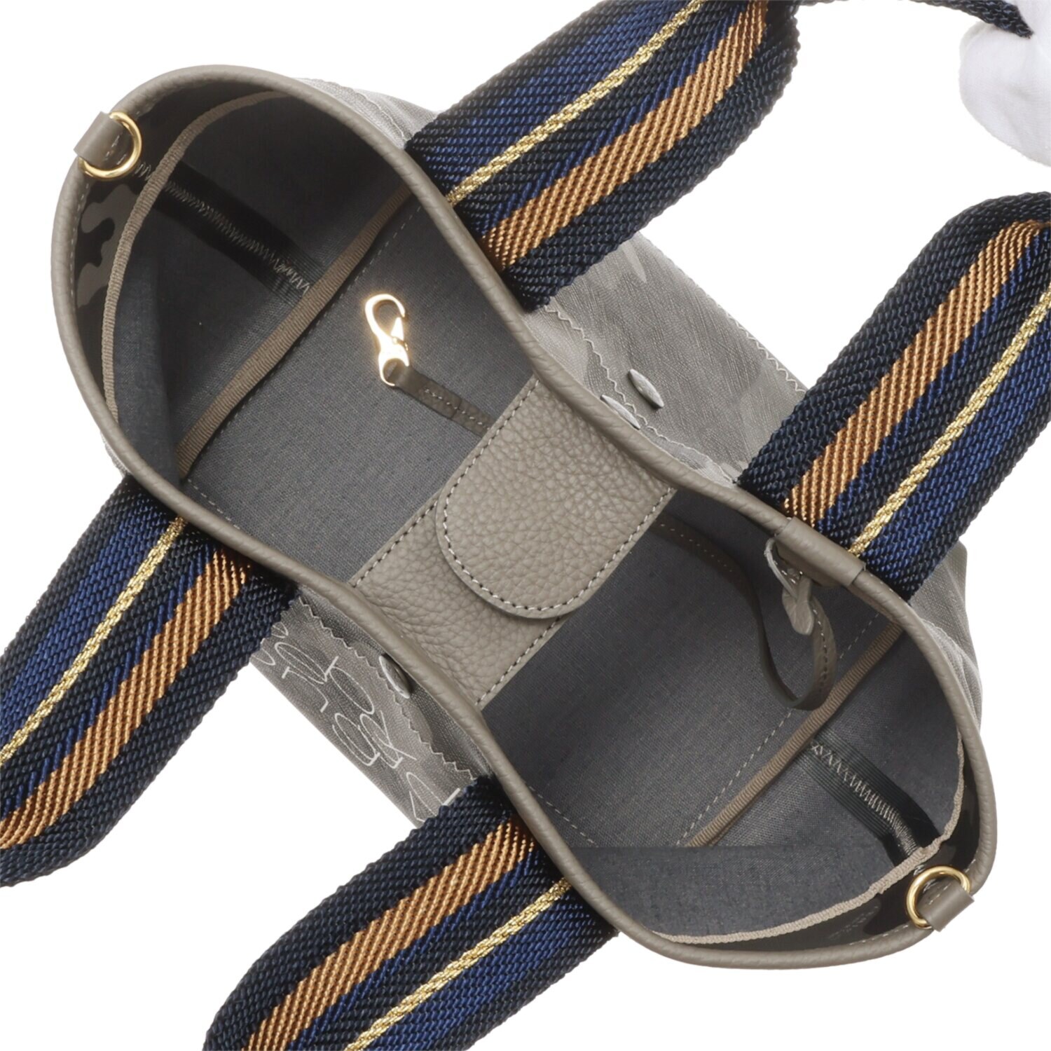 エーディーエムジェイ はっ水 イタリアンファブリック デイリートートバッグ Ｄカンプラス