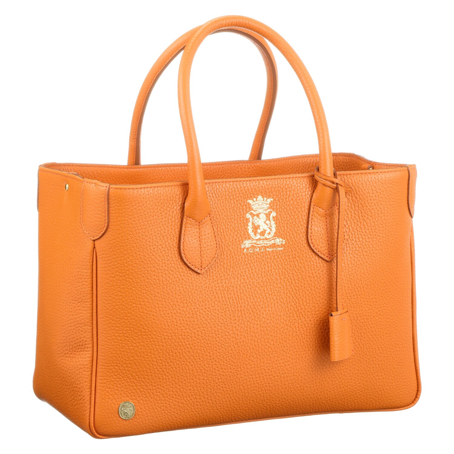 エーディーエムジェイ 牛革シュリンク型押し ＴＨＥ　ＡＤＭＪ 定番トートバッグ Ｄカンプラス