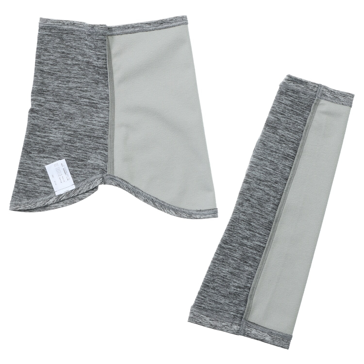 ブリーズテックス 防風　透湿 裏起毛 ネックウォーマー＆ アームカバー